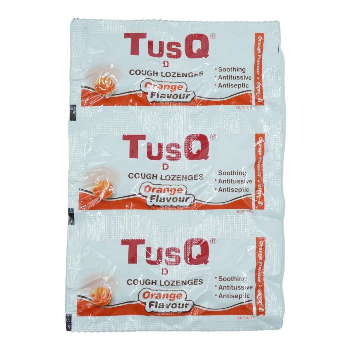 Buy Tusq-D Orange Flavour Lozenges 6's Online