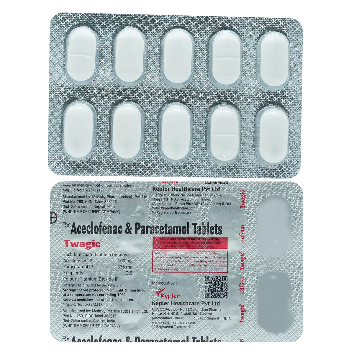TWAGIC TABLET, Pack of 10 TABLETS TWAGIC TABLET, Pack of 10 TABLETS