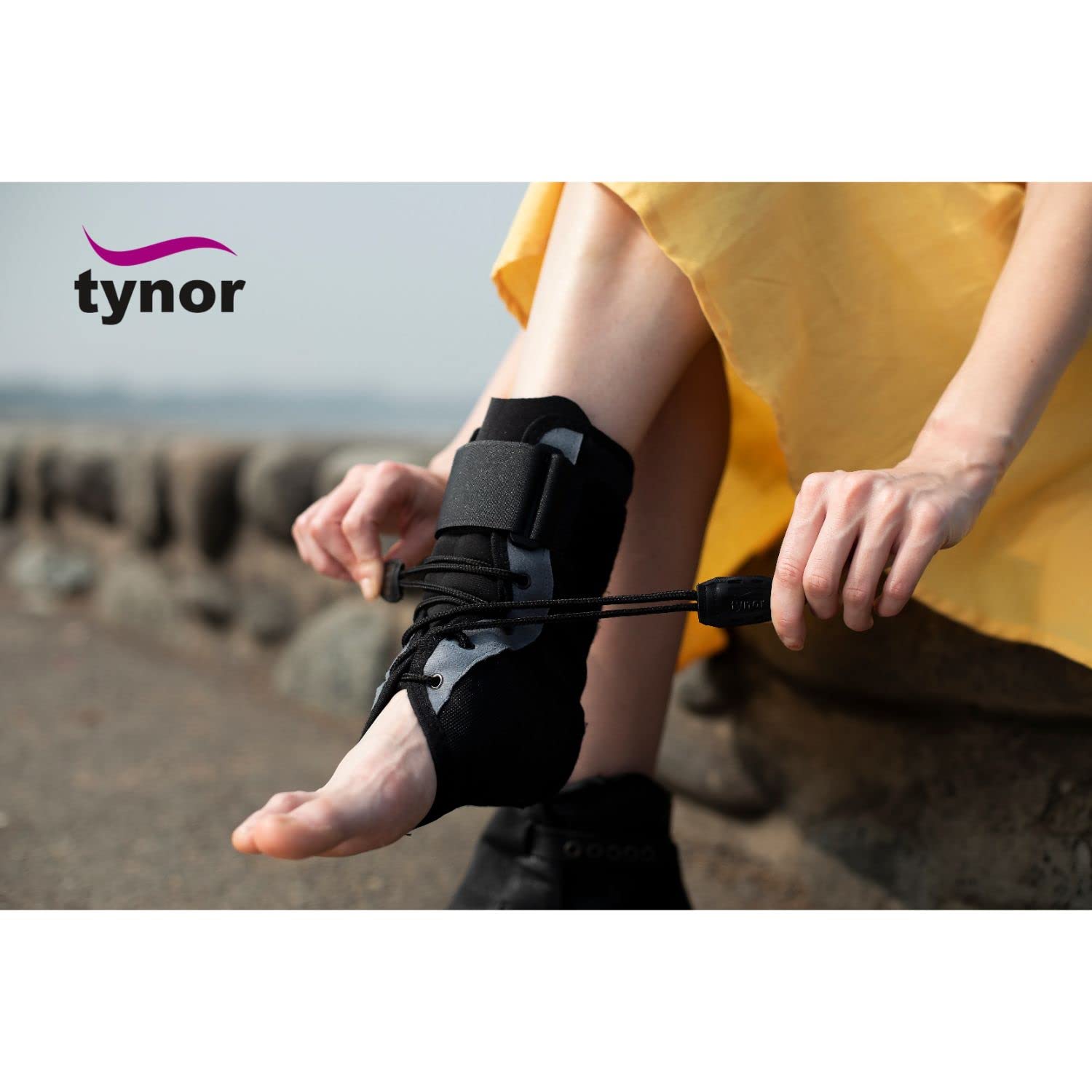 Tynor Ankle Brace Single Small, 1 Pair, Pack of 1 Tynor Ankle Brace Single Small, 1 Pair, Pack of 1