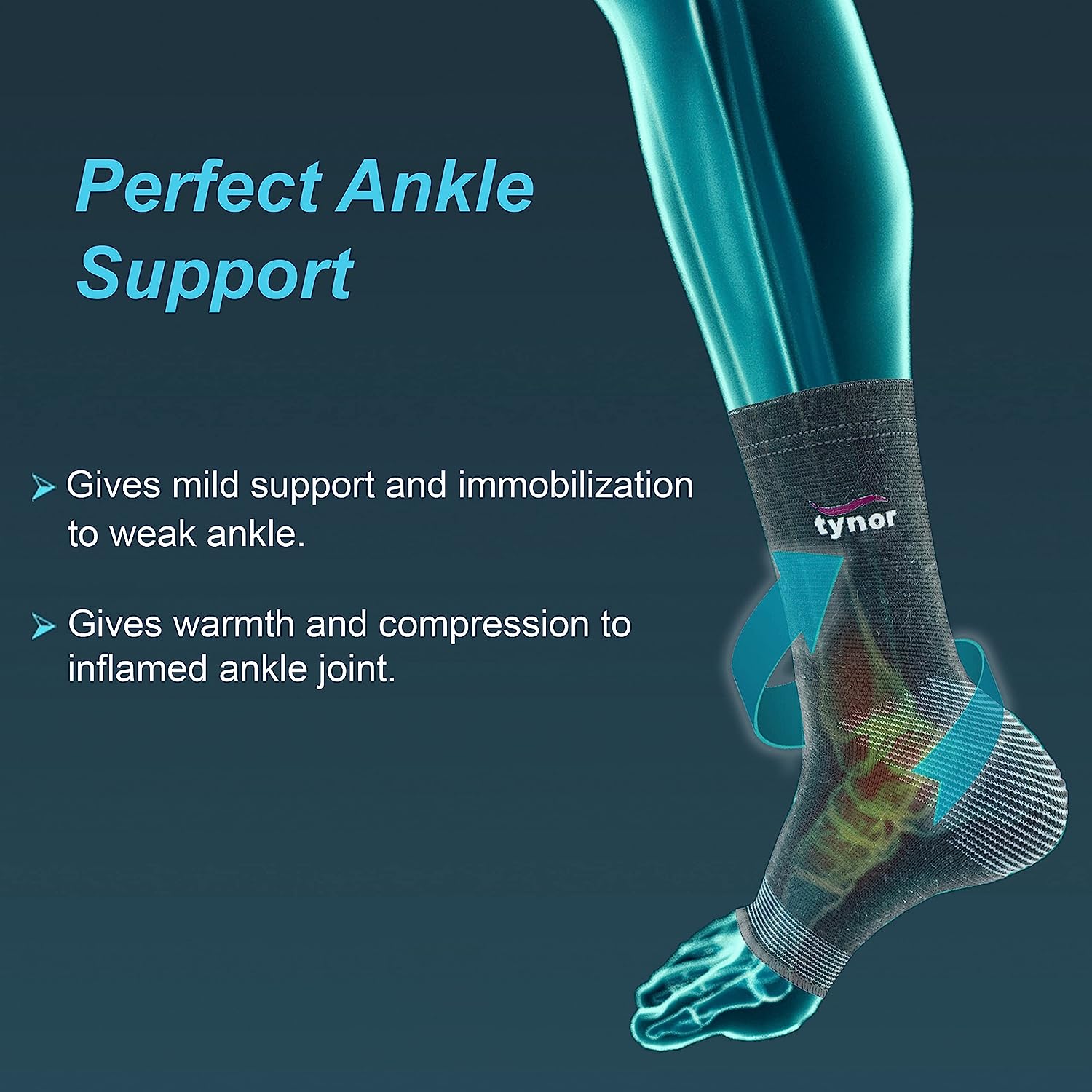 Tynor Anklet Comfeel Large, 1 Pair, Pack of 1 Tynor Anklet Comfeel Large, 1 Pair, Pack of 1