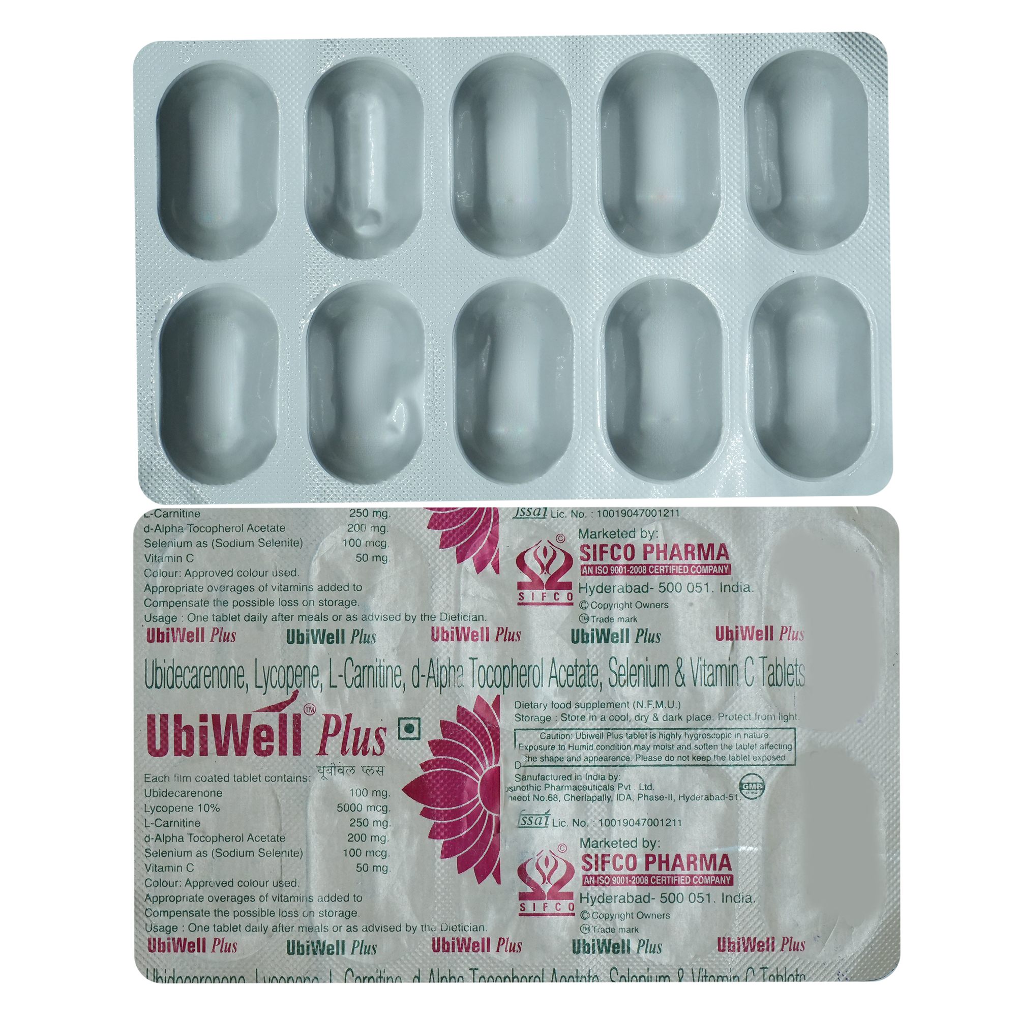 Ubiwell Plus Tablet 10's, Pack of 10 TabletS Ubiwell Plus Tablet 10's, Pack of 10 TabletS