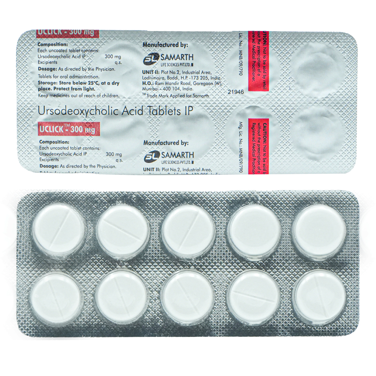 Uclick-300 Tablet 10's, Pack of 10 TABLETS Uclick-300 Tablet 10's, Pack of 10 TABLETS