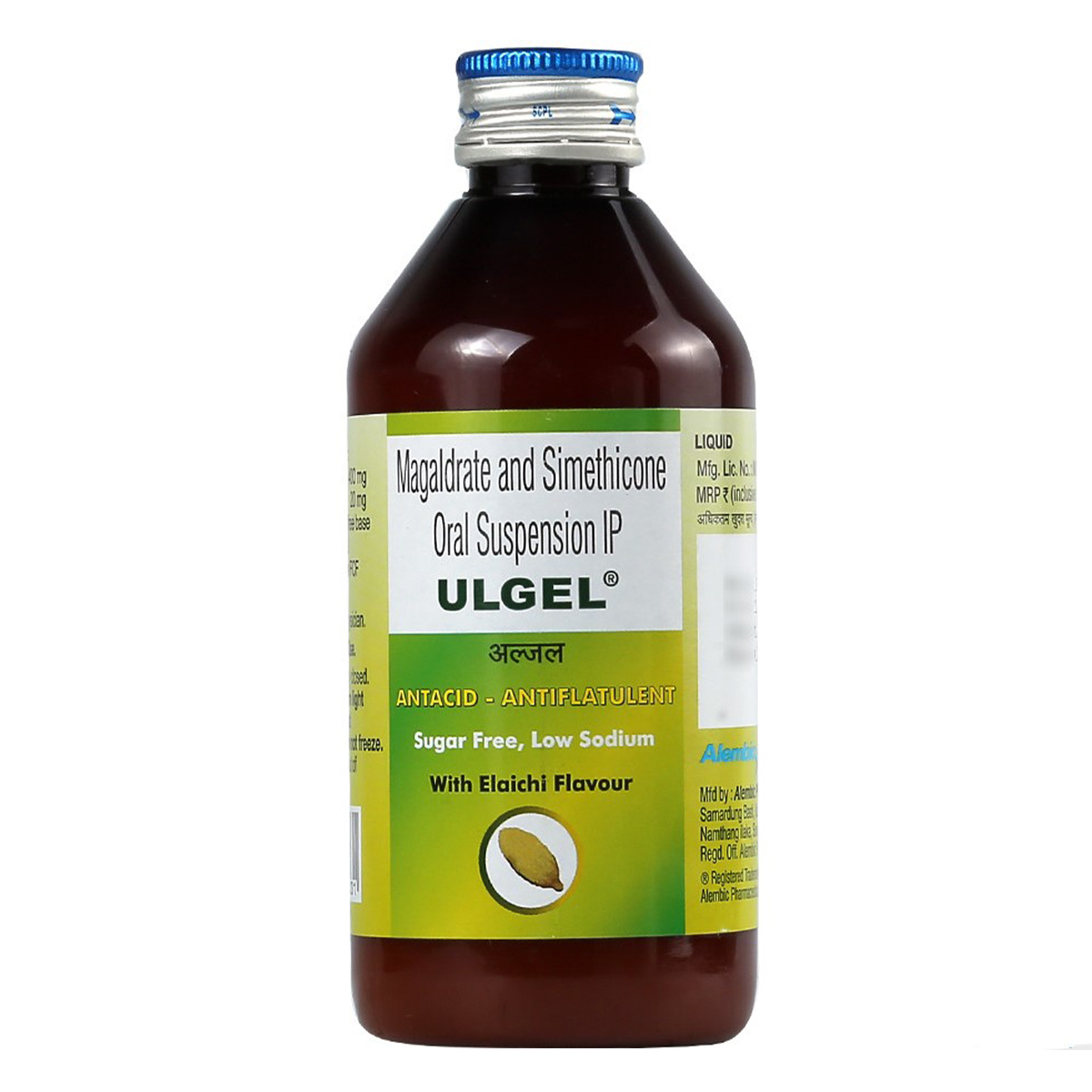 Ulgel Elaichi Flavour Suspension 200 ml, Pack of 1 Suspension Ulgel Elaichi Flavour Suspension 200 ml, Pack of 1 Suspension