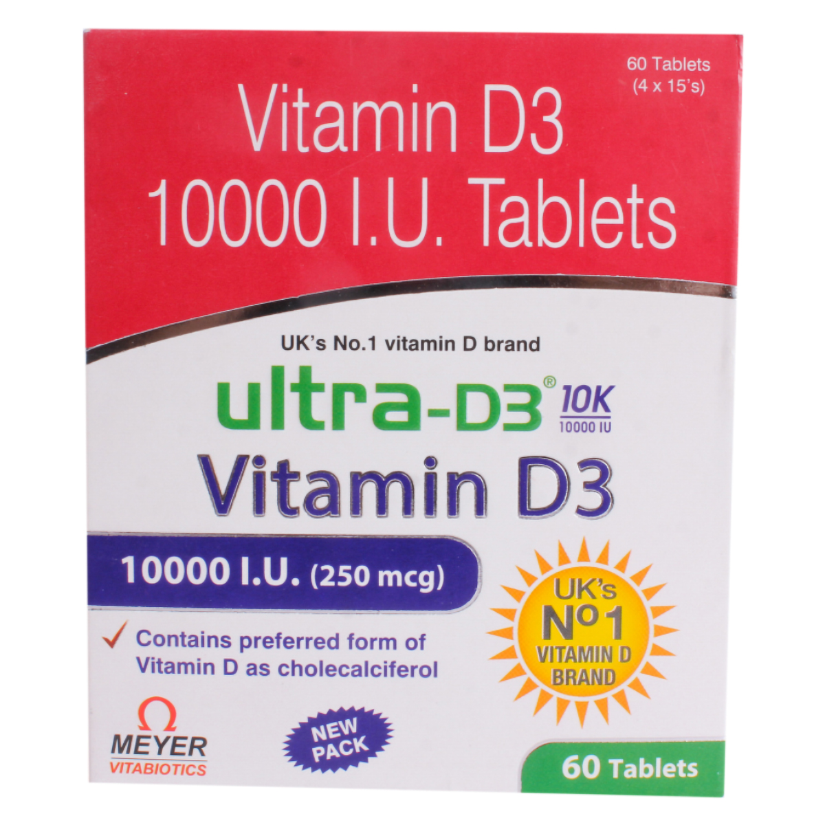 Ultra-D3 10K Tablet 30's, Pack of 30 Ultra-D3 10K Tablet 30's, Pack of 30