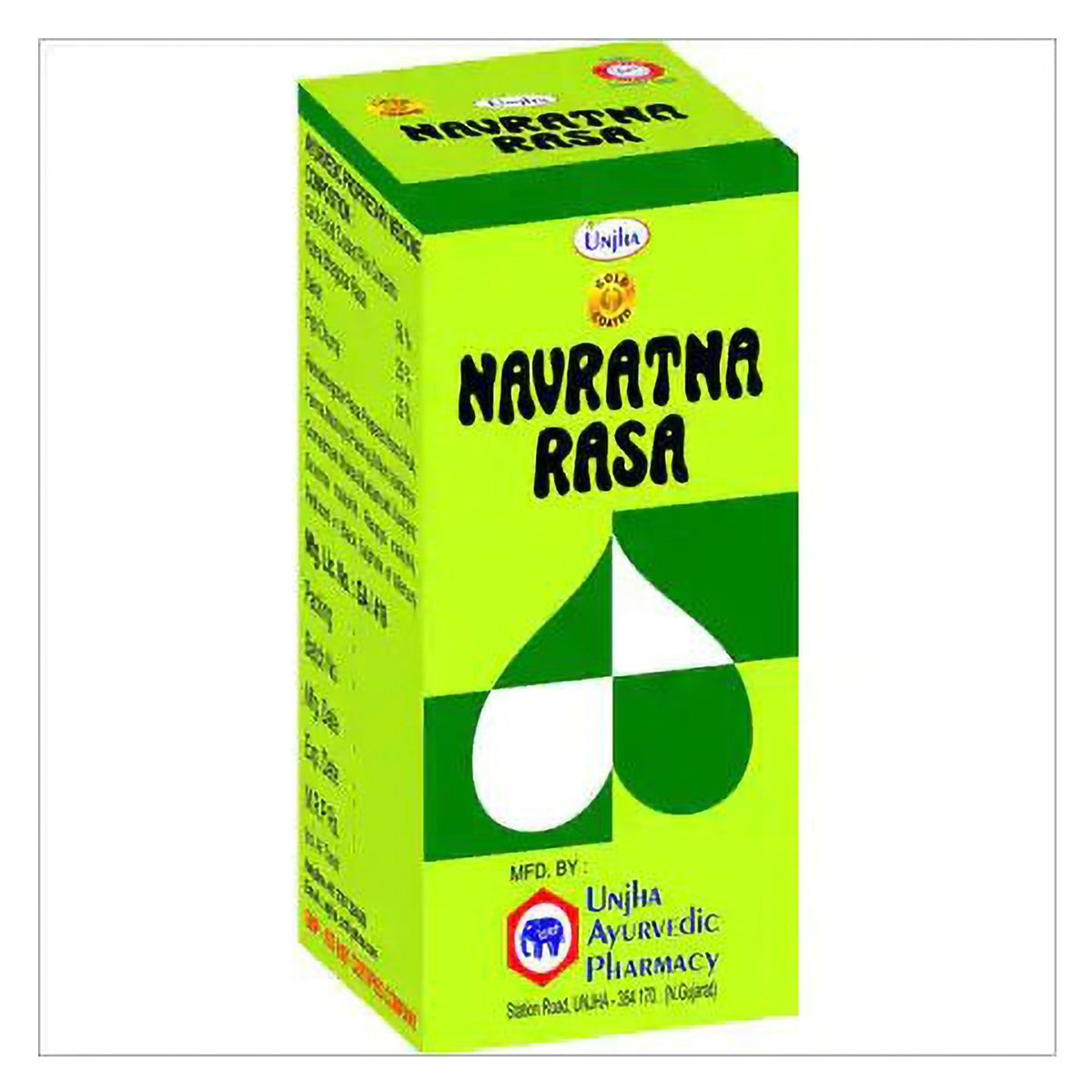 Unjha Navratna Rasa, 125 Tablets, Pack of 1 Unjha Navratna Rasa, 125 Tablets, Pack of 1
