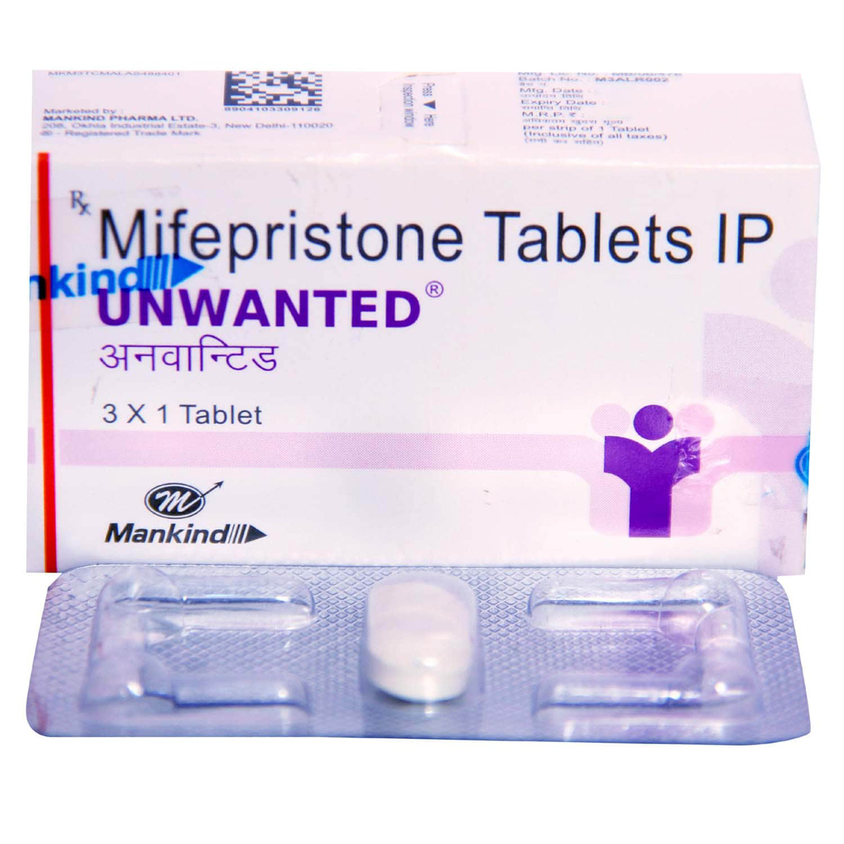 Unwanted Tablet 1's, Pack of 1 TABLET Unwanted Tablet 1's, Pack of 1 TABLET