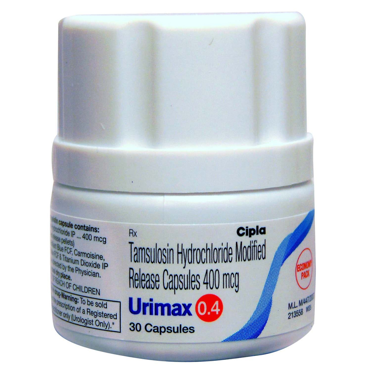Urimax 0.4 mg Capsule 30's, Pack of 1 CAPSULE Urimax 0.4 mg Capsule 30's, Pack of 1 CAPSULE