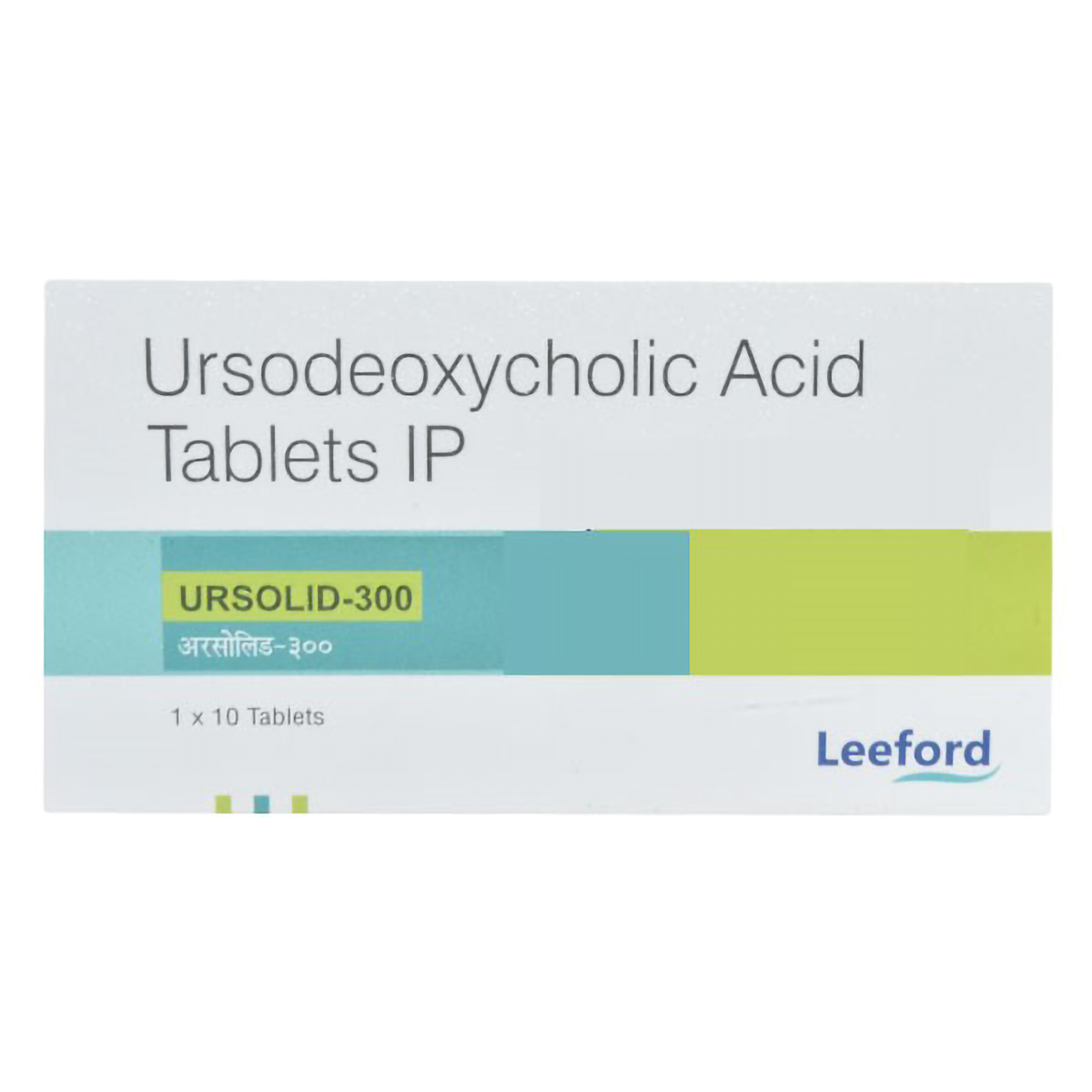 Ursolid 300 mg Tablet 10's, Pack of 10 TabletS Ursolid 300 mg Tablet 10's, Pack of 10 TabletS