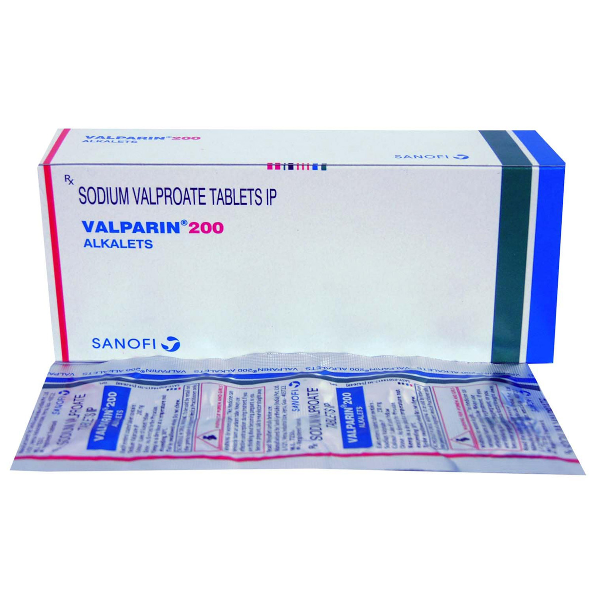 Valparin 200 Tablet 10's, Pack of 10 TABLETS Valparin 200 Tablet 10's, Pack of 10 TABLETS