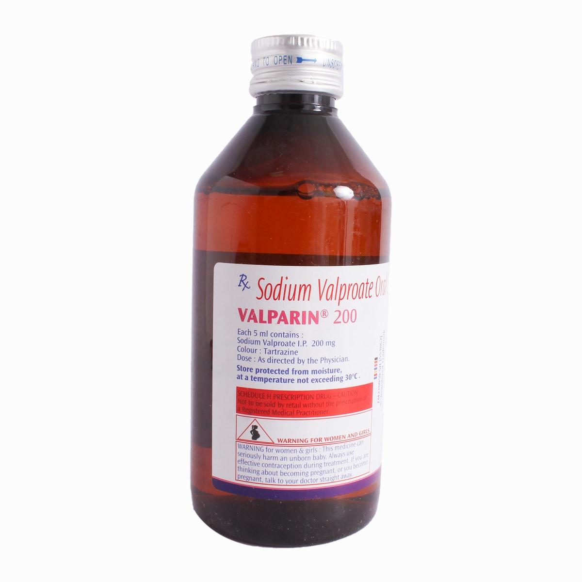 Valparin Oral Solution 200 ml, Pack of 1 Oral Solution Valparin Oral Solution 200 ml, Pack of 1 Oral Solution