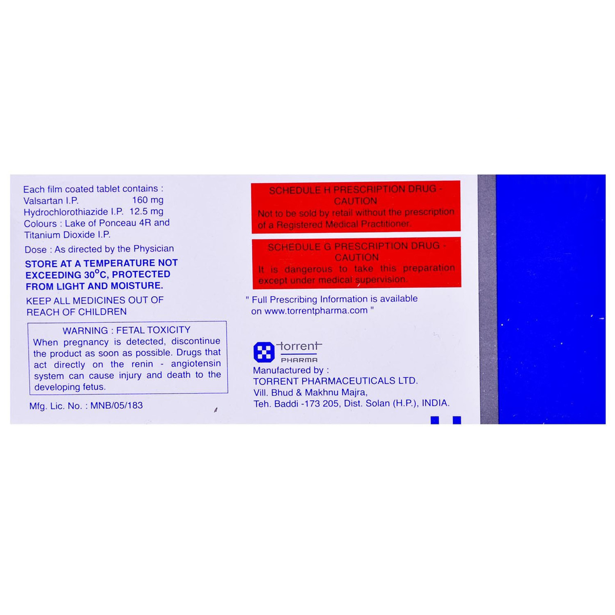 Valzaar-H 160 Tablet 10's, Pack of 10 Valzaar-H 160 Tablet 10's, Pack of 10