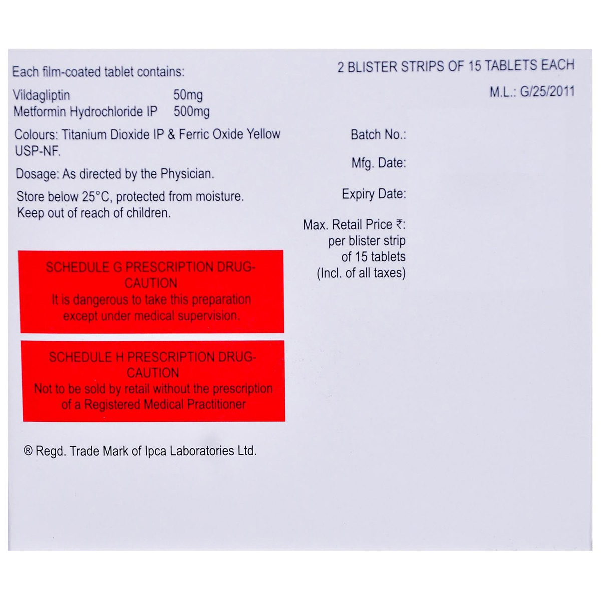 Valdiff-M 500 Tablet 15's, Pack of 15 TABLETS Valdiff-M 500 Tablet 15's, Pack of 15 TABLETS