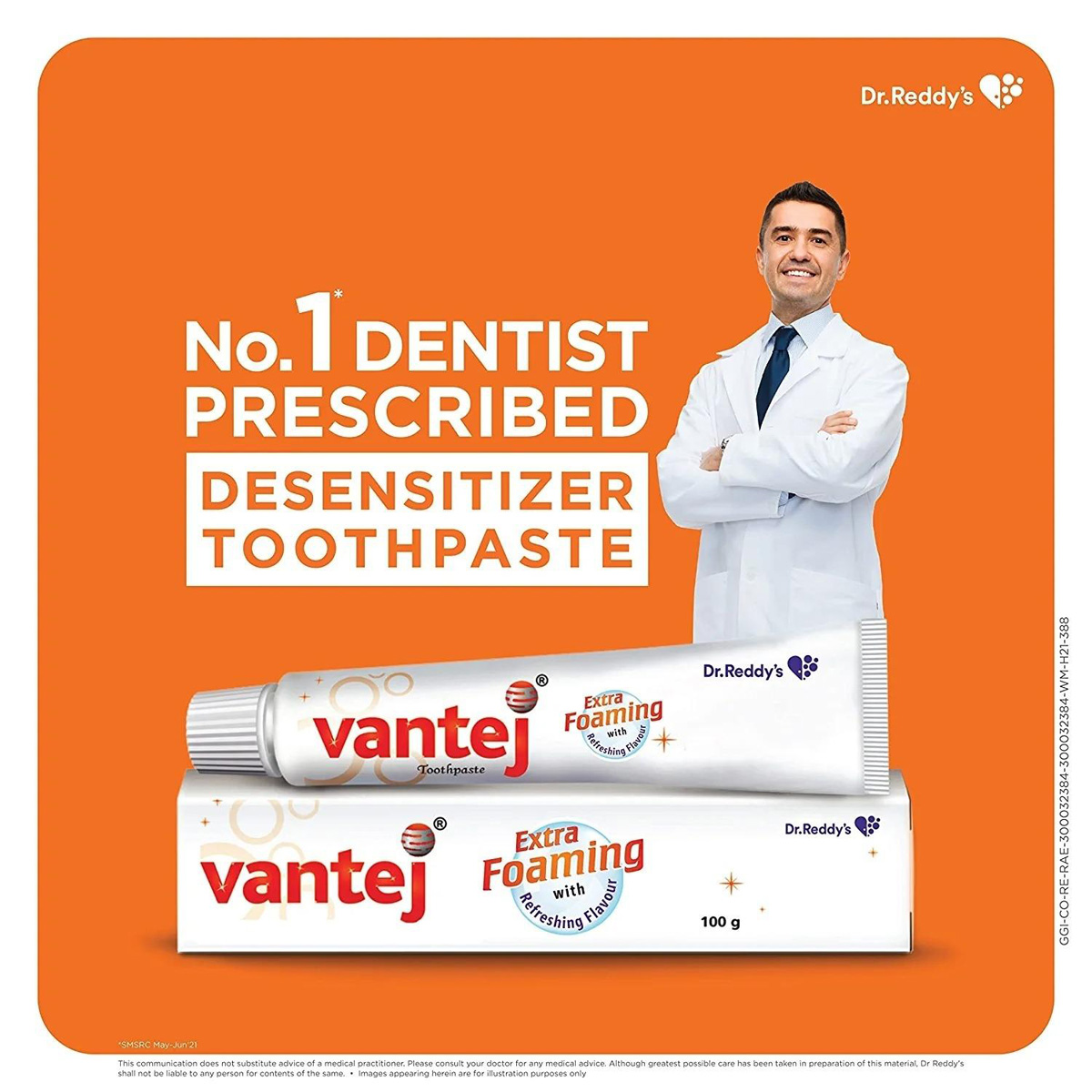 Vantej Long Lasting Toothpaste, 100 gm, Pack of 1 Vantej Long Lasting Toothpaste, 100 gm, Pack of 1