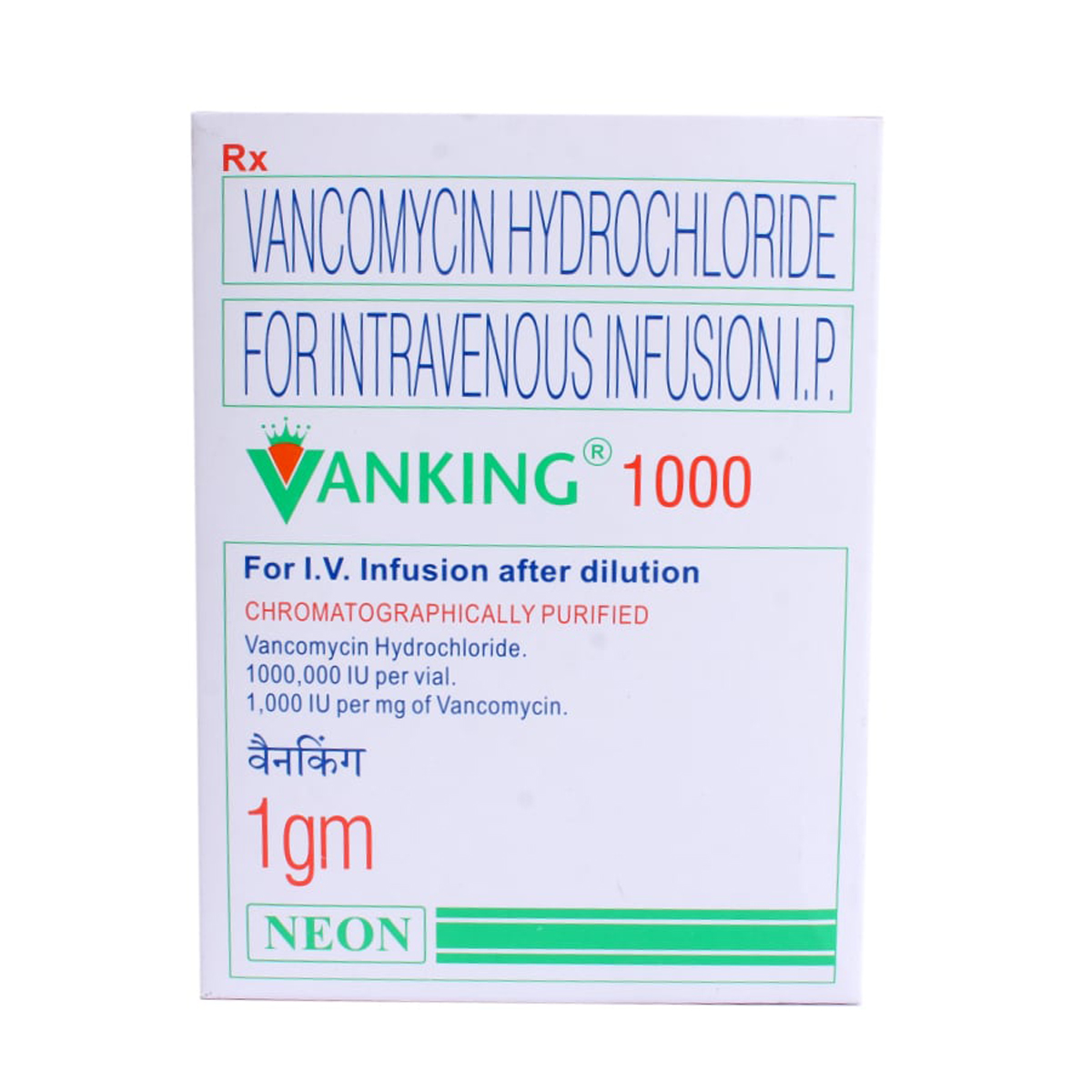 Vanking 1000 Infusion 1's, Pack of 1 Injection Vanking 1000 Infusion 1's, Pack of 1 Injection
