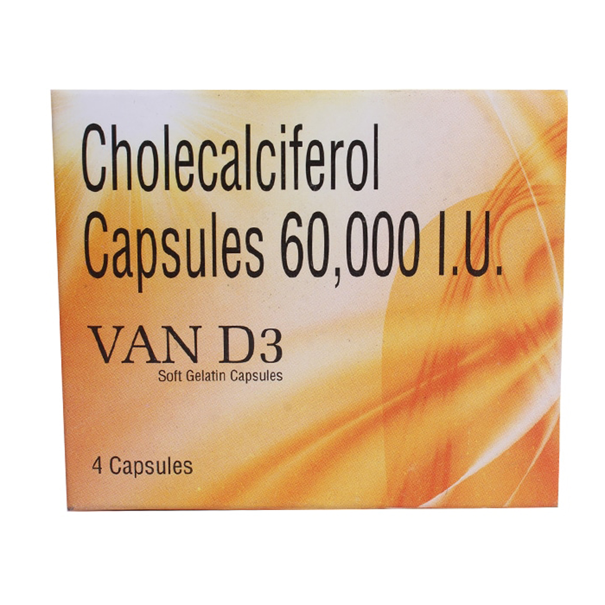 Van D3 Capsule 4's, Pack of 4 Van D3 Capsule 4's, Pack of 4