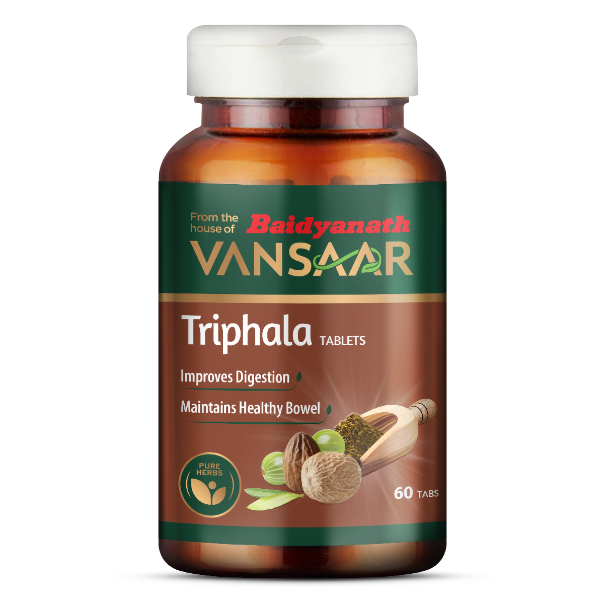 Baidyanath Vansaar Triphala, 60 Tablets, Pack of 1 Baidyanath Vansaar Triphala, 60 Tablets, Pack of 1