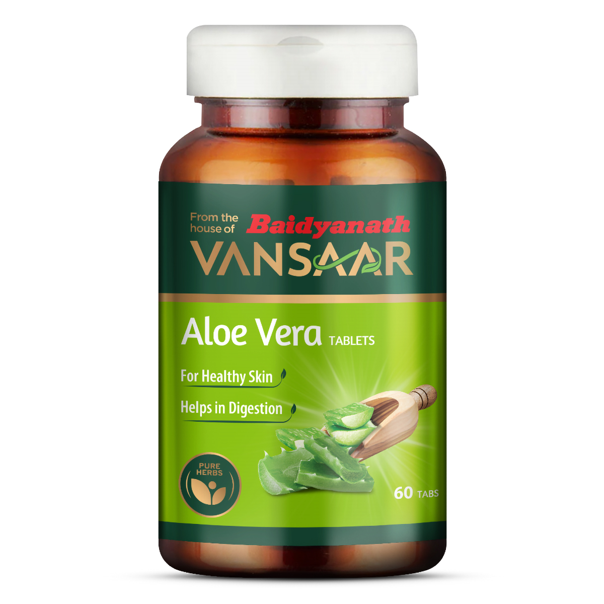 Baidyanath Vansaar Aloe Vera, 60 Tablets, Pack of 1