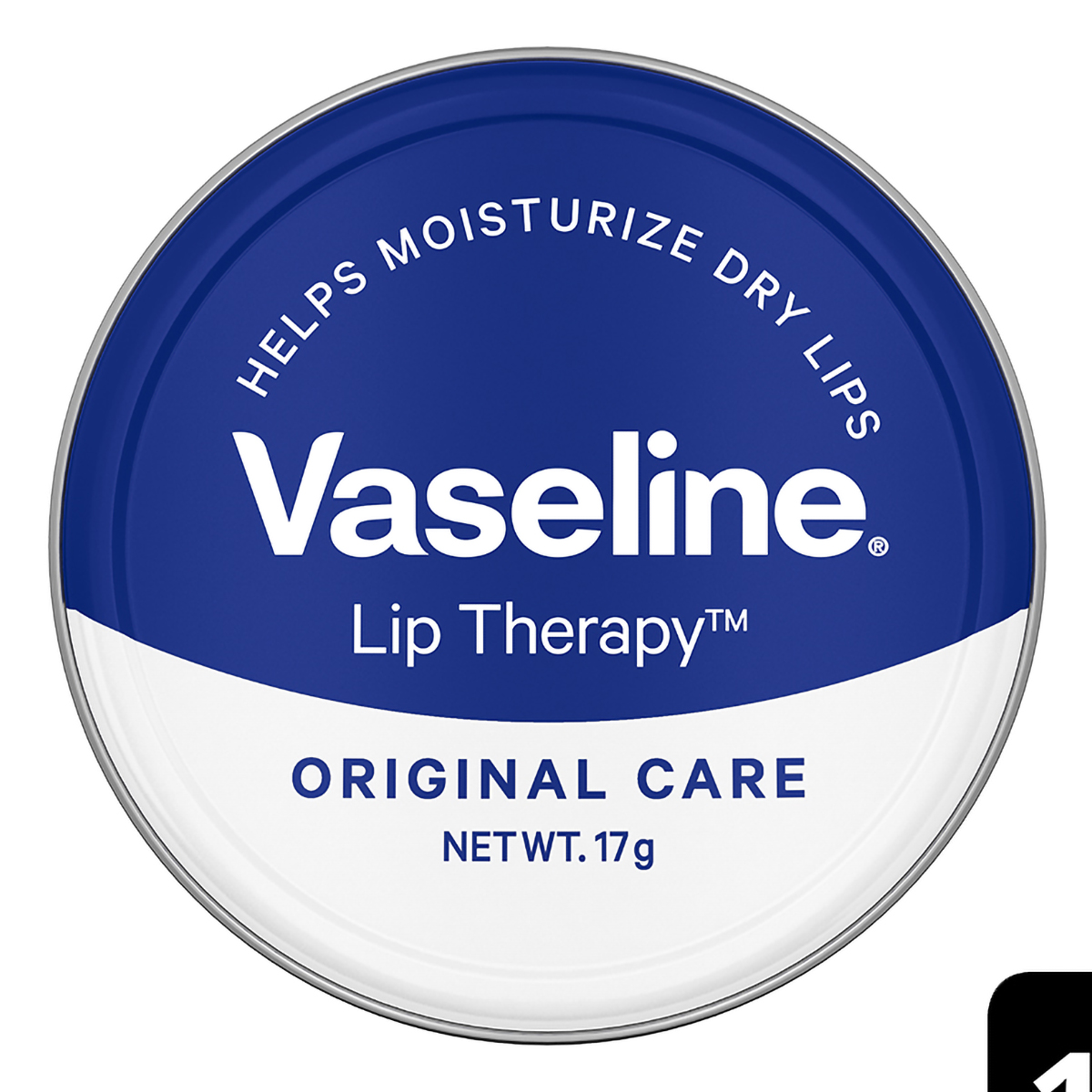 Vaseline Lip Therapy Original Lip Balm 17 gm | Infused With Vitamin E | Hydrates & Moisturises Dry Lips Everyday | Give Natural & Glossy Shine, Pack of 1 Vaseline Lip Therapy Original Lip Balm 17 gm | Infused With Vitamin E | Hydrates & Moisturises Dry Lips Everyday | Give Natural & Glossy Shine, Pack of 1