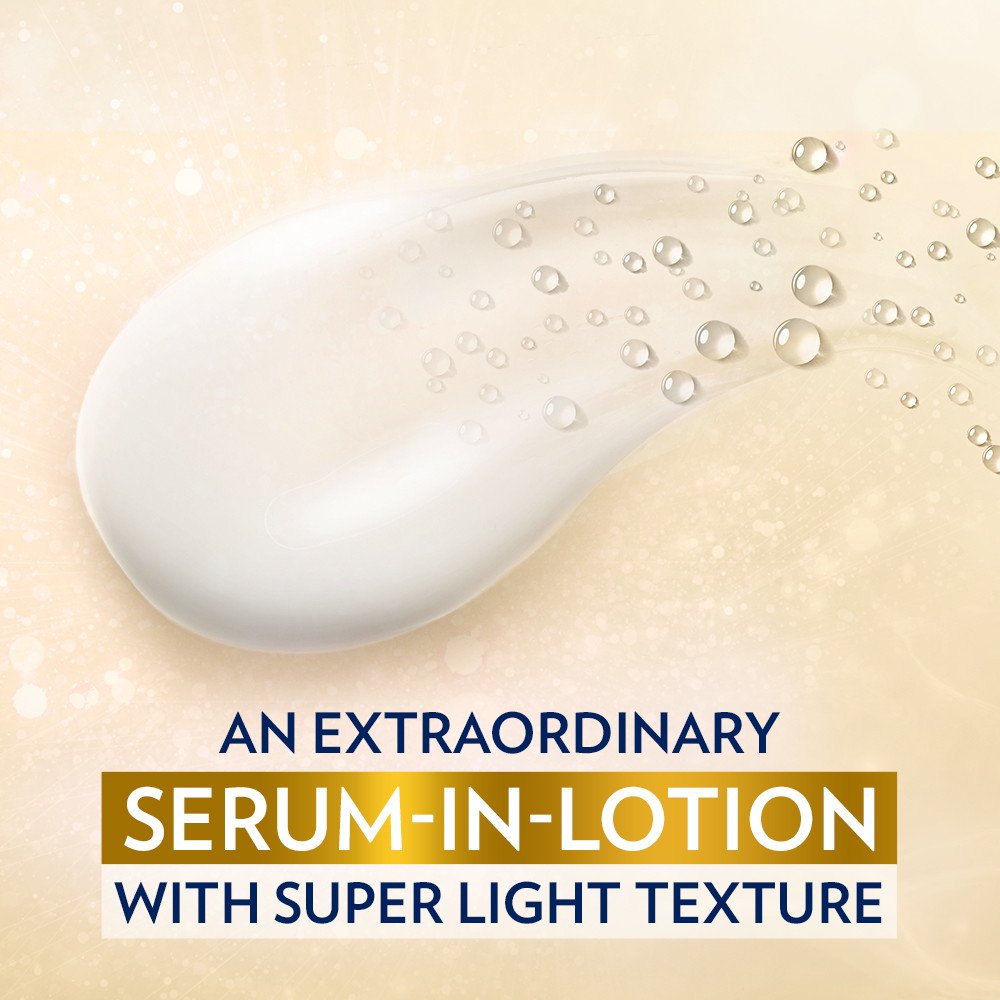 Vaseline Gluta-Hya Flawless Glow Serum-in-Lotion 200 ml | With Glutaglow, Hyaluron & Pro Retinol | Gives Even Toned & Brighter Skin From Ist Use| Non Sticky, Pack of 1 Vaseline Gluta-Hya Flawless Glow Serum-in-Lotion 200 ml | With Glutaglow, Hyaluron & Pro Retinol | Gives Even Toned & Brighter Skin From Ist Use| Non Sticky, Pack of 1