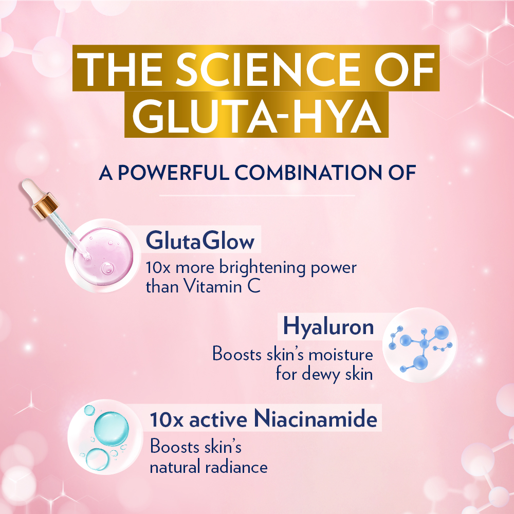 Vaseline Gluta-Hya Dewy Radiance Serum-in-Lotion 200 ml | Glutaglow, Hyaluron & Niacinamide | For Brighter Skin From Ist Use | Non Sticky Formula, Pack of 1 Vaseline Gluta-Hya Dewy Radiance Serum-in-Lotion 200 ml | Glutaglow, Hyaluron & Niacinamide | For Brighter Skin From Ist Use | Non Sticky Formula, Pack of 1