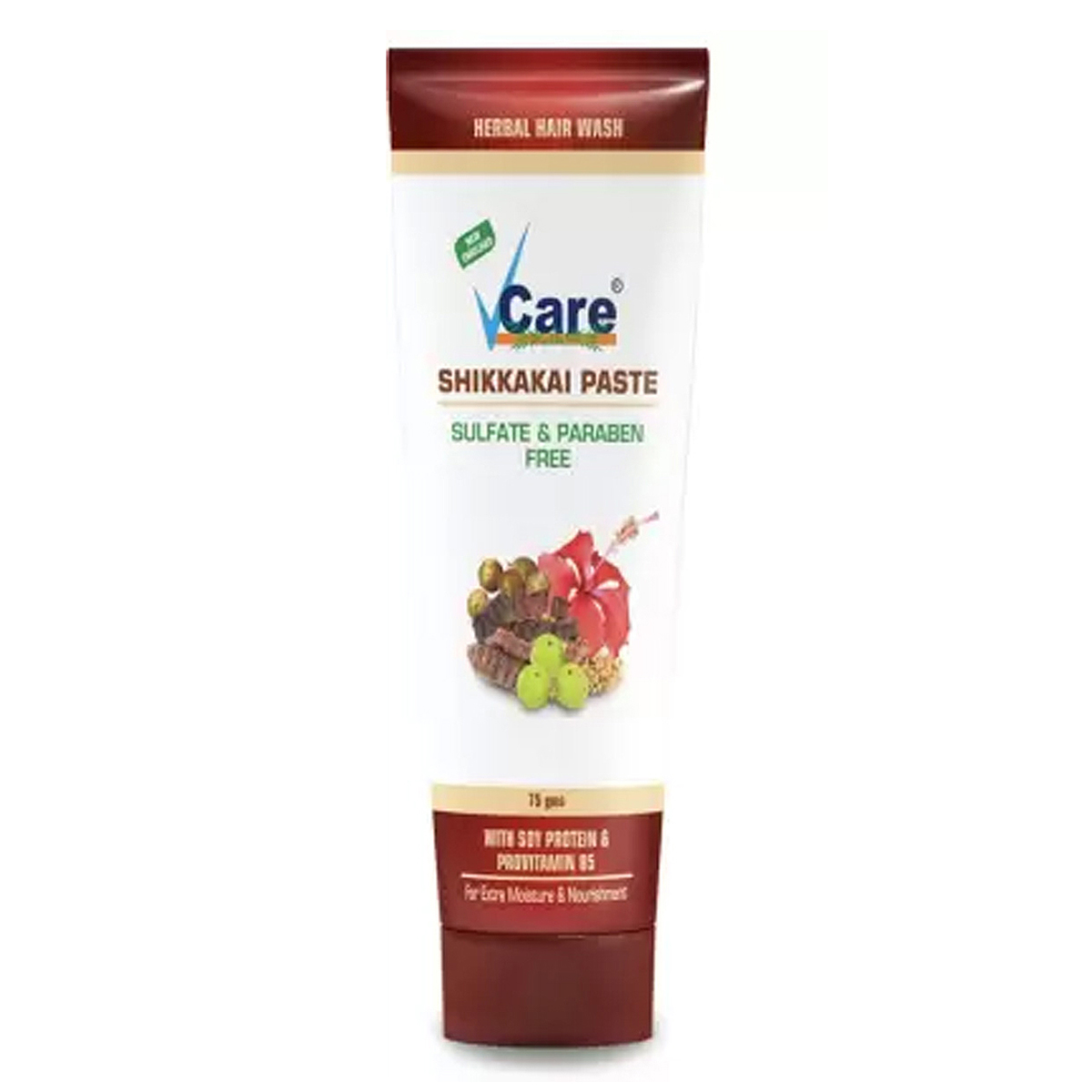 Vcare Shikkakai Hair Paste, 75 gm, Pack of 1 Vcare Shikkakai Hair Paste, 75 gm, Pack of 1