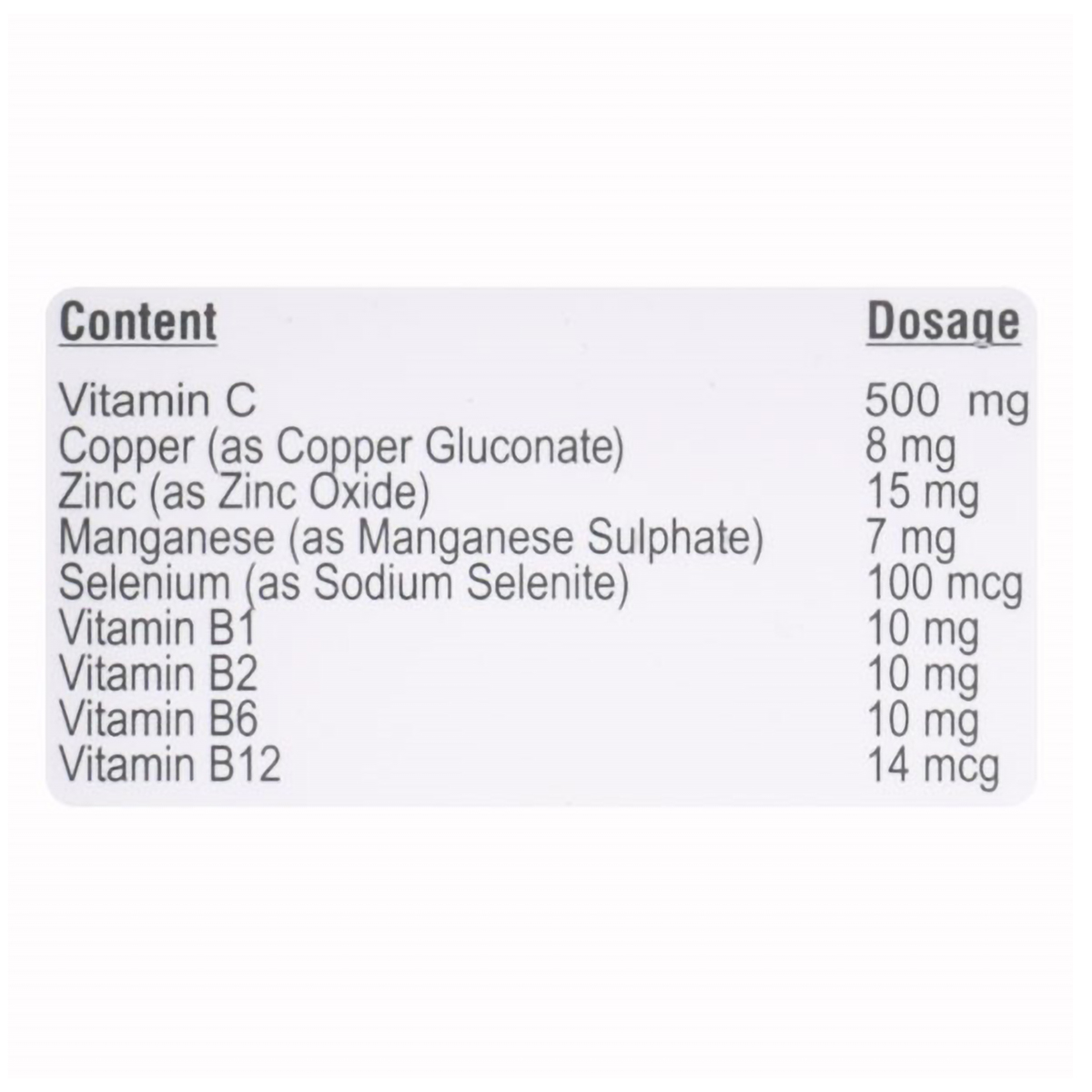 Vcolux C Tablet 10's, Pack of 10 Vcolux C Tablet 10's, Pack of 10