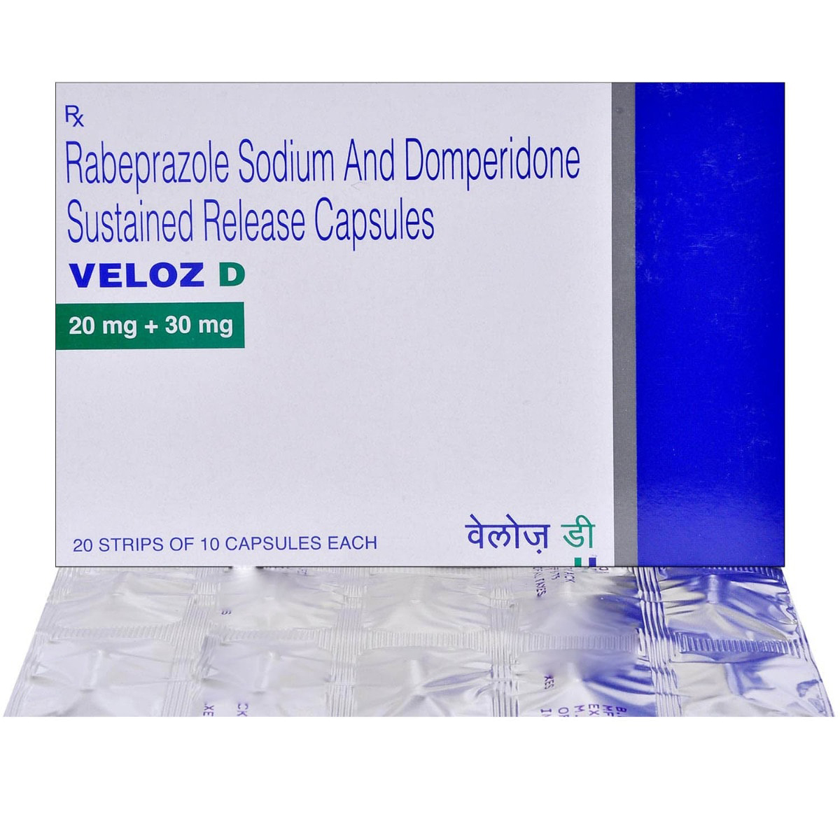Veloz D Capsule 10's, Pack of 10 Veloz D Capsule 10's, Pack of 10