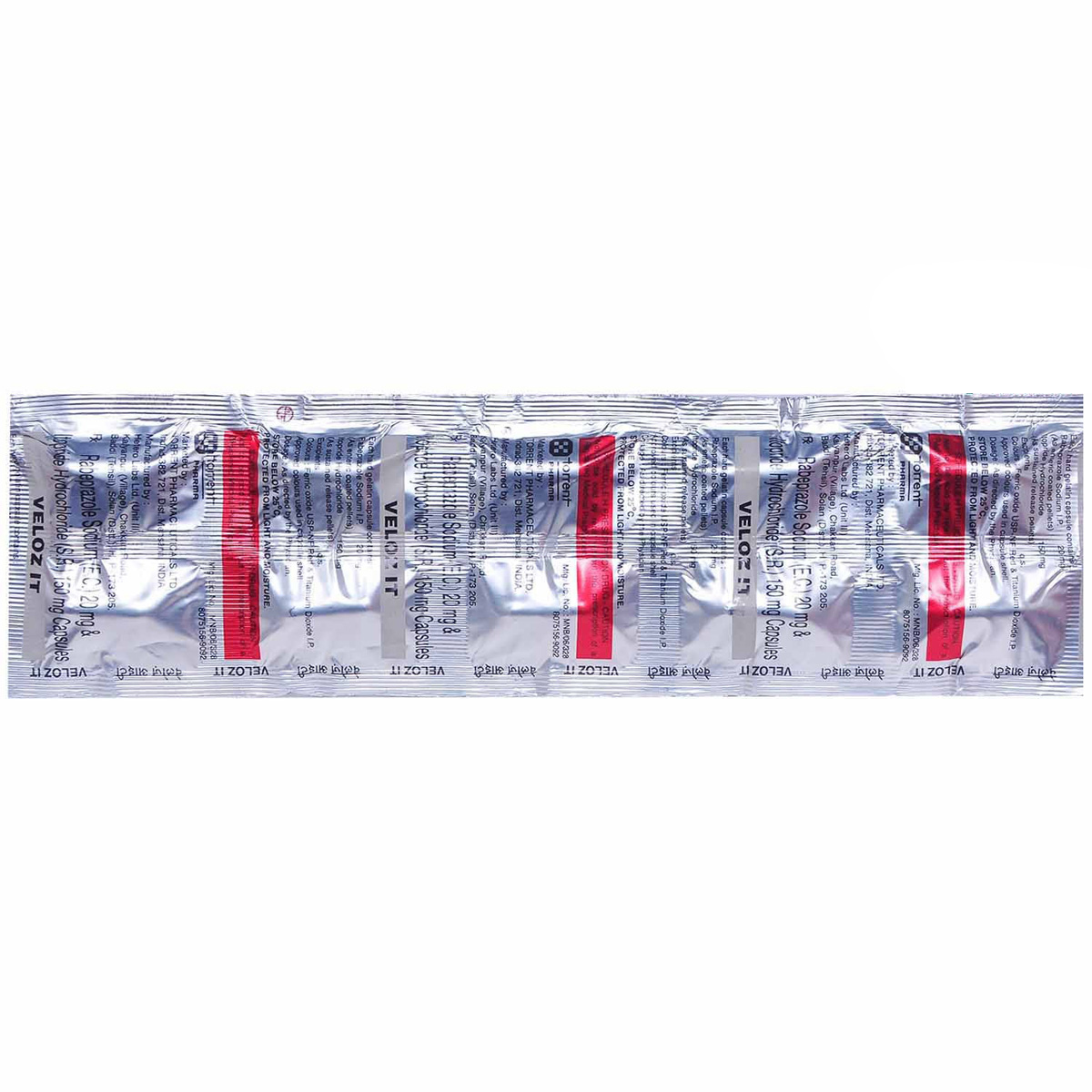Veloz IT Capsule 10's, Pack of 10 Veloz IT Capsule 10's, Pack of 10