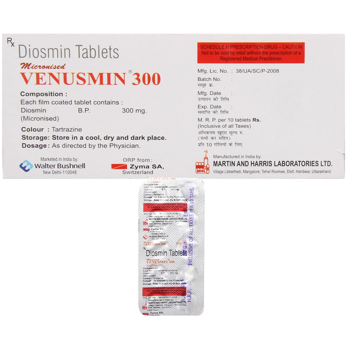 Venusmin 300 Tablet 10's, Pack of 10 TABLETS Venusmin 300 Tablet 10's, Pack of 10 TABLETS