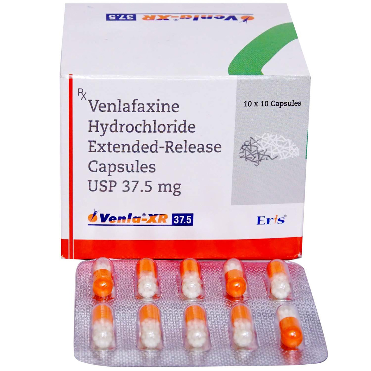 VENLA XR 37.5MG CAPSULE, Pack of 10 CAPSULES VENLA XR 37.5MG CAPSULE, Pack of 10 CAPSULES