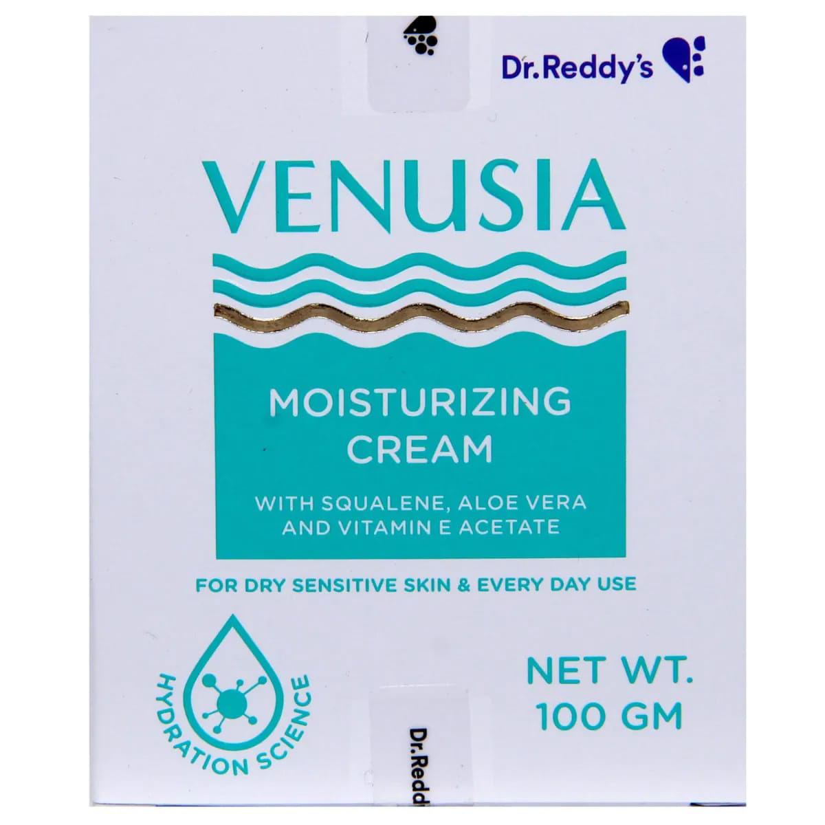 Venusia Moisturizing Cream 100 gm | With Squalane, Aloe Vera And Vitamin E Acetate | For Dry Sensitive Skin, Pack of 1 Venusia Moisturizing Cream 100 gm | With Squalane, Aloe Vera And Vitamin E Acetate | For Dry Sensitive Skin, Pack of 1