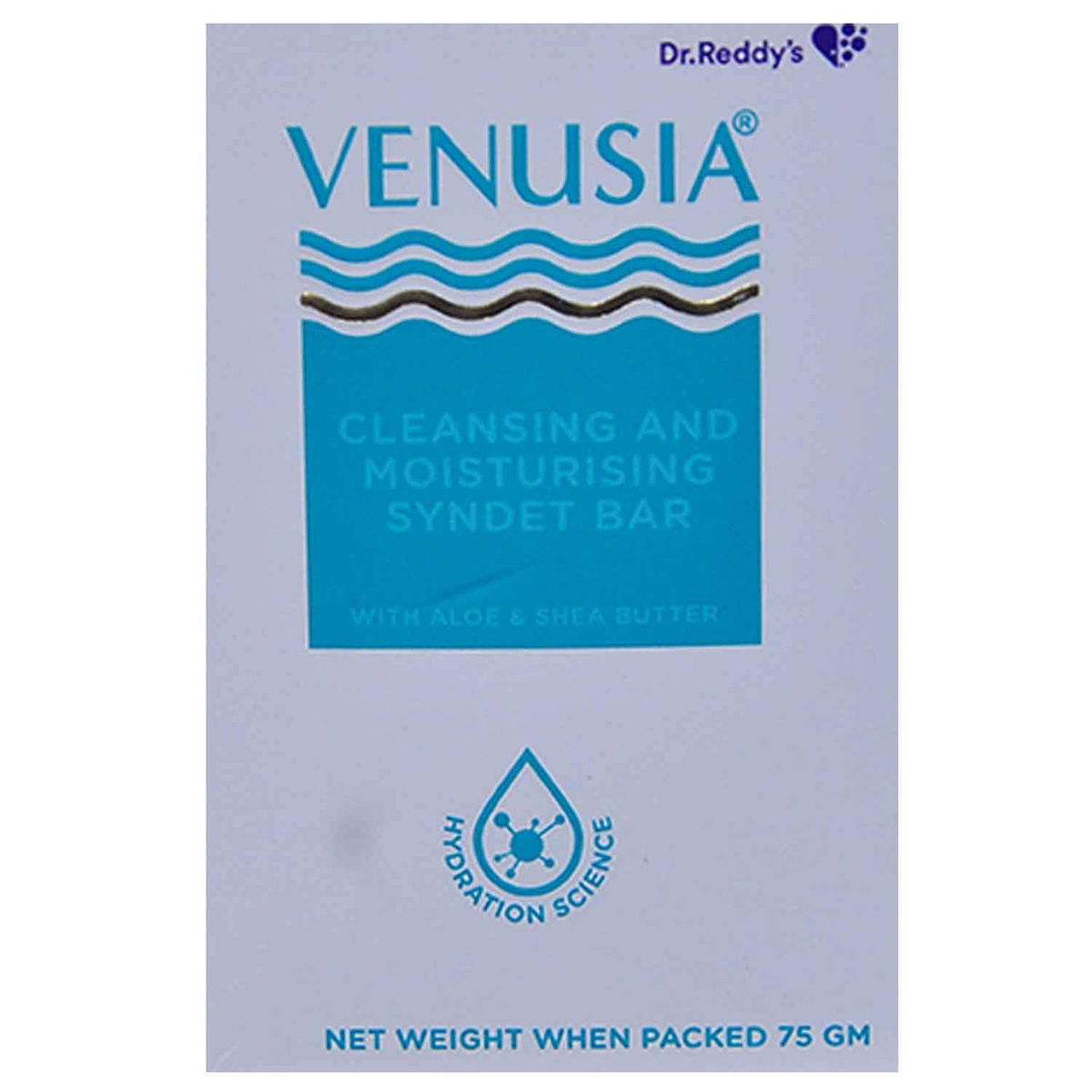 Venusia Cleansing & Moisturising Syndet Bar 75 gm | With Aloe And Shea Butter | Sooths And Cleans Skin, Pack of 1 Venusia Cleansing & Moisturising Syndet Bar 75 gm | With Aloe And Shea Butter | Sooths And Cleans Skin, Pack of 1