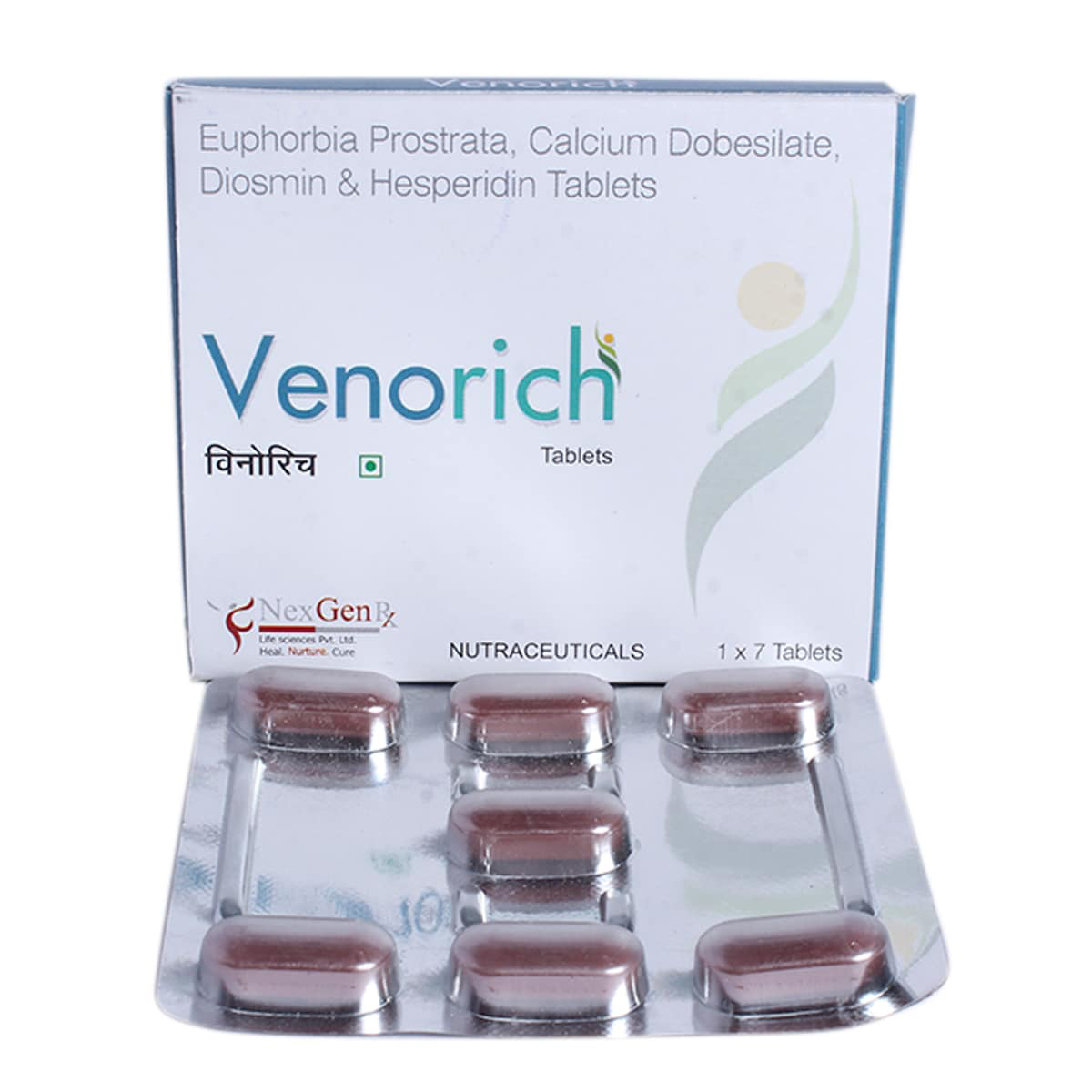 Venorich Tablet 7's, Pack of 7 TabletS Venorich Tablet 7's, Pack of 7 TabletS
