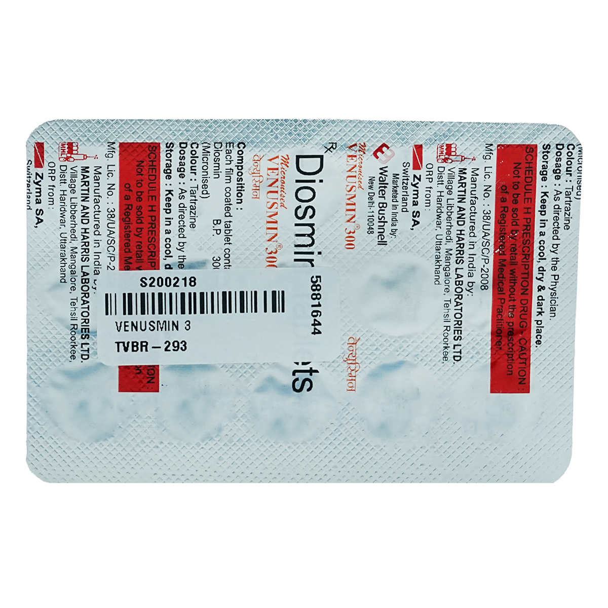 Venusmin 300 Tablet 15's, Pack of 15 TabletS Venusmin 300 Tablet 15's, Pack of 15 TabletS