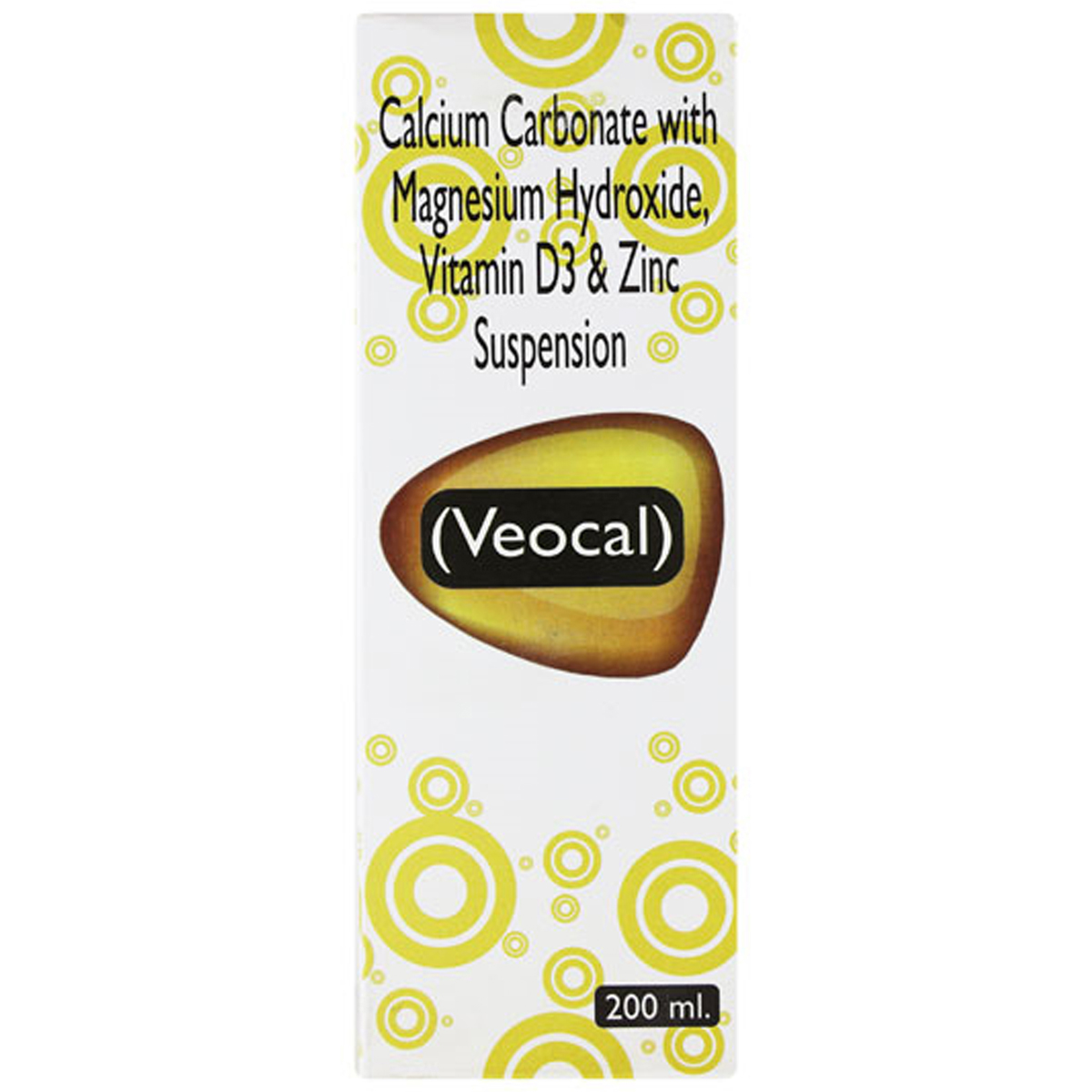 Veocal Suspension 200 ml, Pack of 1 LIQUID Veocal Suspension 200 ml, Pack of 1 LIQUID