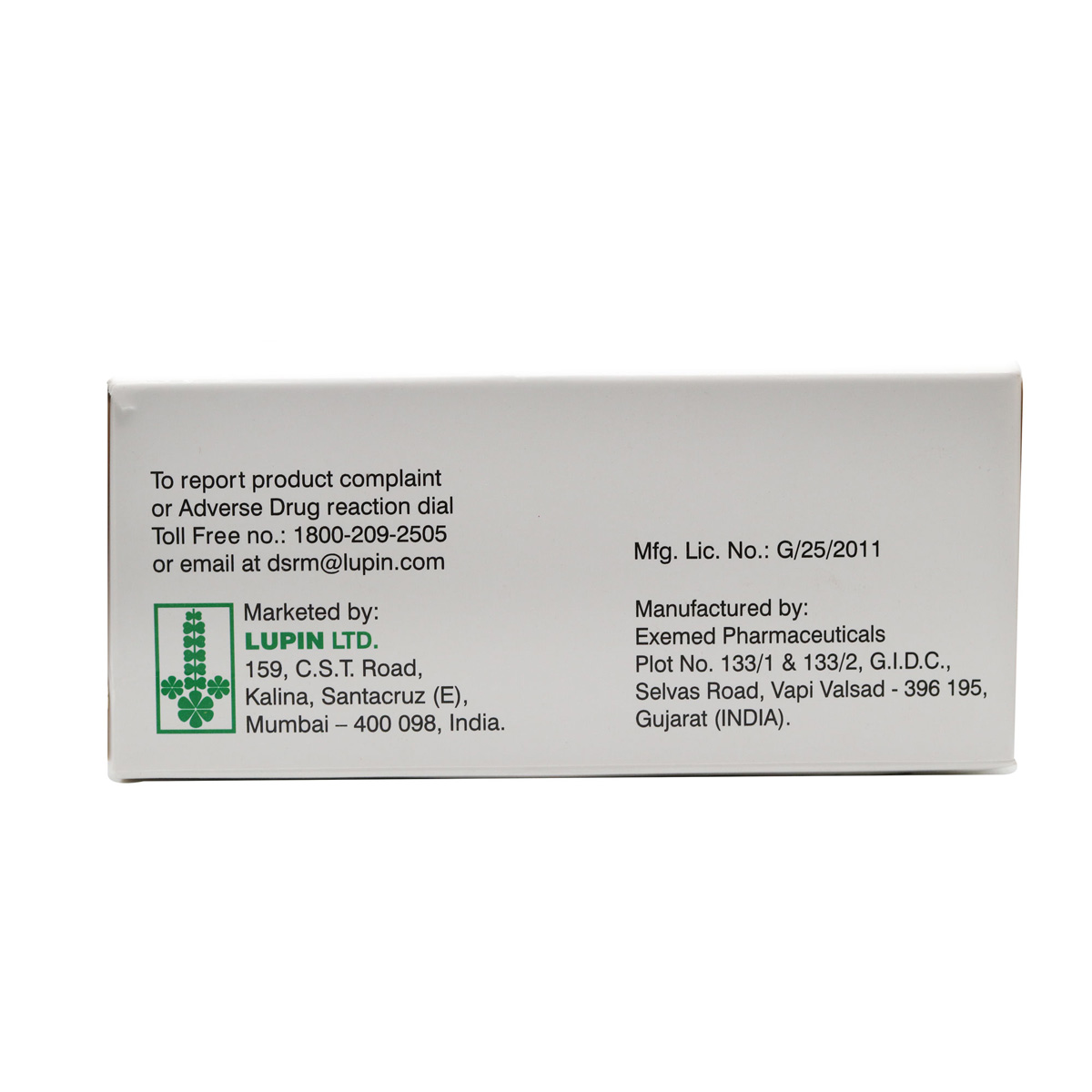 Verifica-SR 100 Tablet 10's, Pack of 10 TABLETS Verifica-SR 100 Tablet 10's, Pack of 10 TABLETS