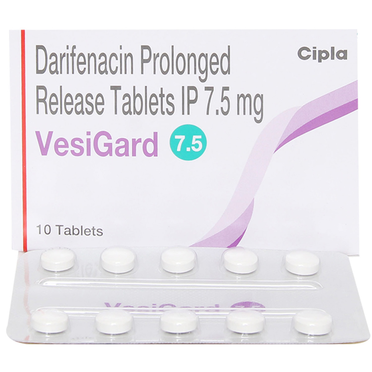 Vesigard 7.5 Tablet 10's, Pack of 10 TabletS Vesigard 7.5 Tablet 10's, Pack of 10 TabletS