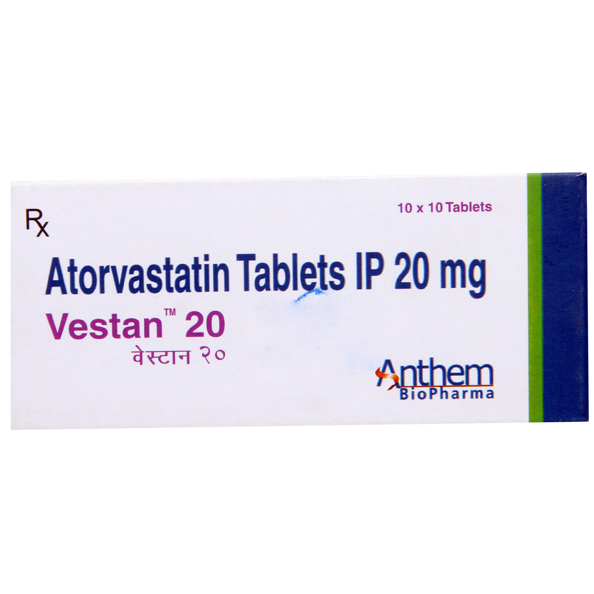Vestan 20 Tablet 10's, Pack of 10 TABLETS Vestan 20 Tablet 10's, Pack of 10 TABLETS