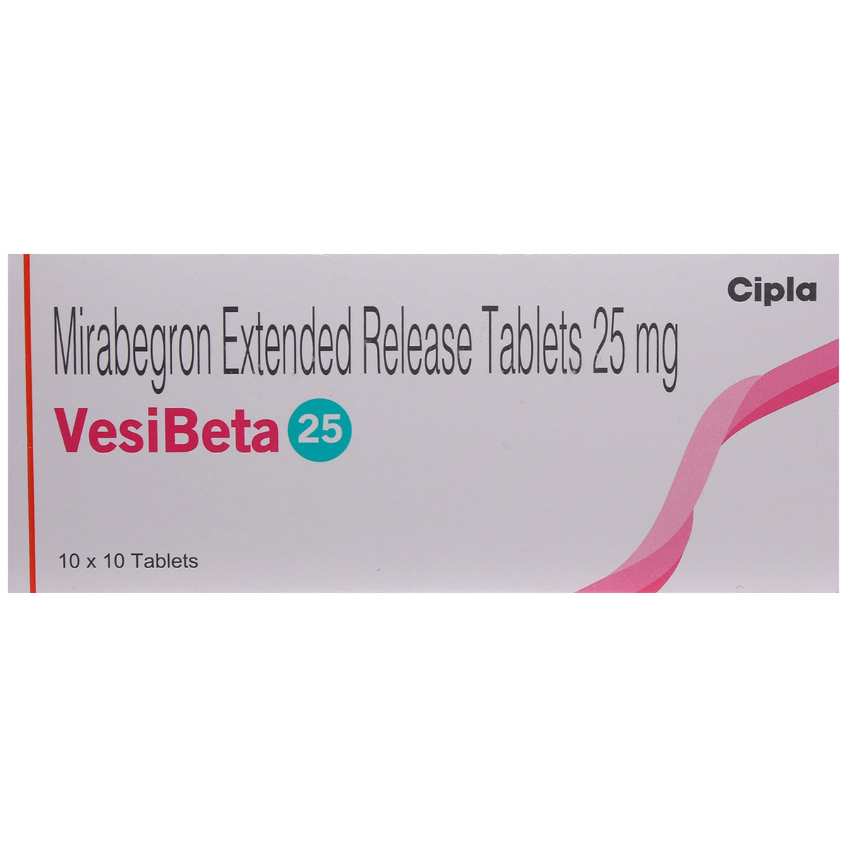VesiBeta 25 Tablet 10's, Pack of 10 TABLETS VesiBeta 25 Tablet 10's, Pack of 10 TABLETS