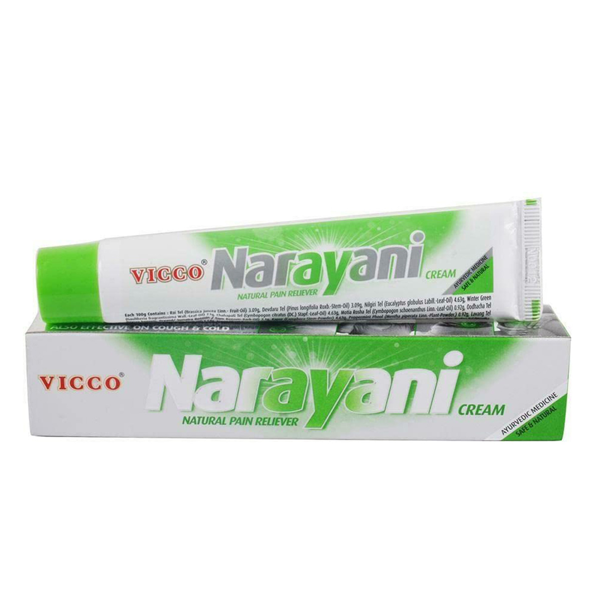 Vicco Narayani Cream 30 gm | Pain Reliever | For Muscular, Joint & Knee Pain | Ayurvedic Cream, Pack of 1 Vicco Narayani Cream 30 gm | Pain Reliever | For Muscular, Joint & Knee Pain | Ayurvedic Cream, Pack of 1