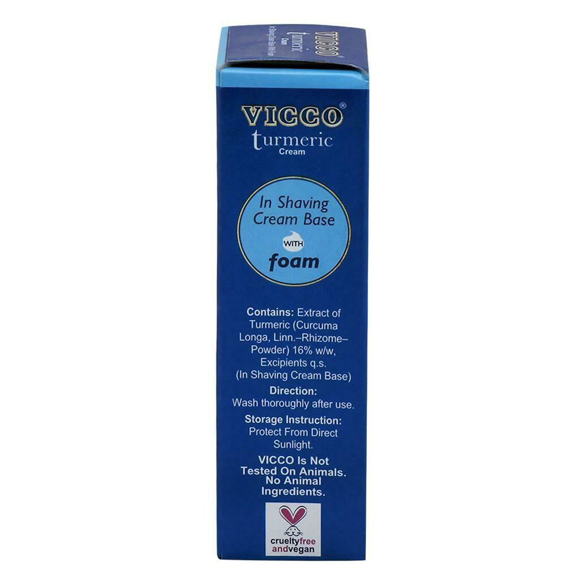 Vicco Turmeric Shaving Cream, 30 gm, Pack of 1 Vicco Turmeric Shaving Cream, 30 gm, Pack of 1