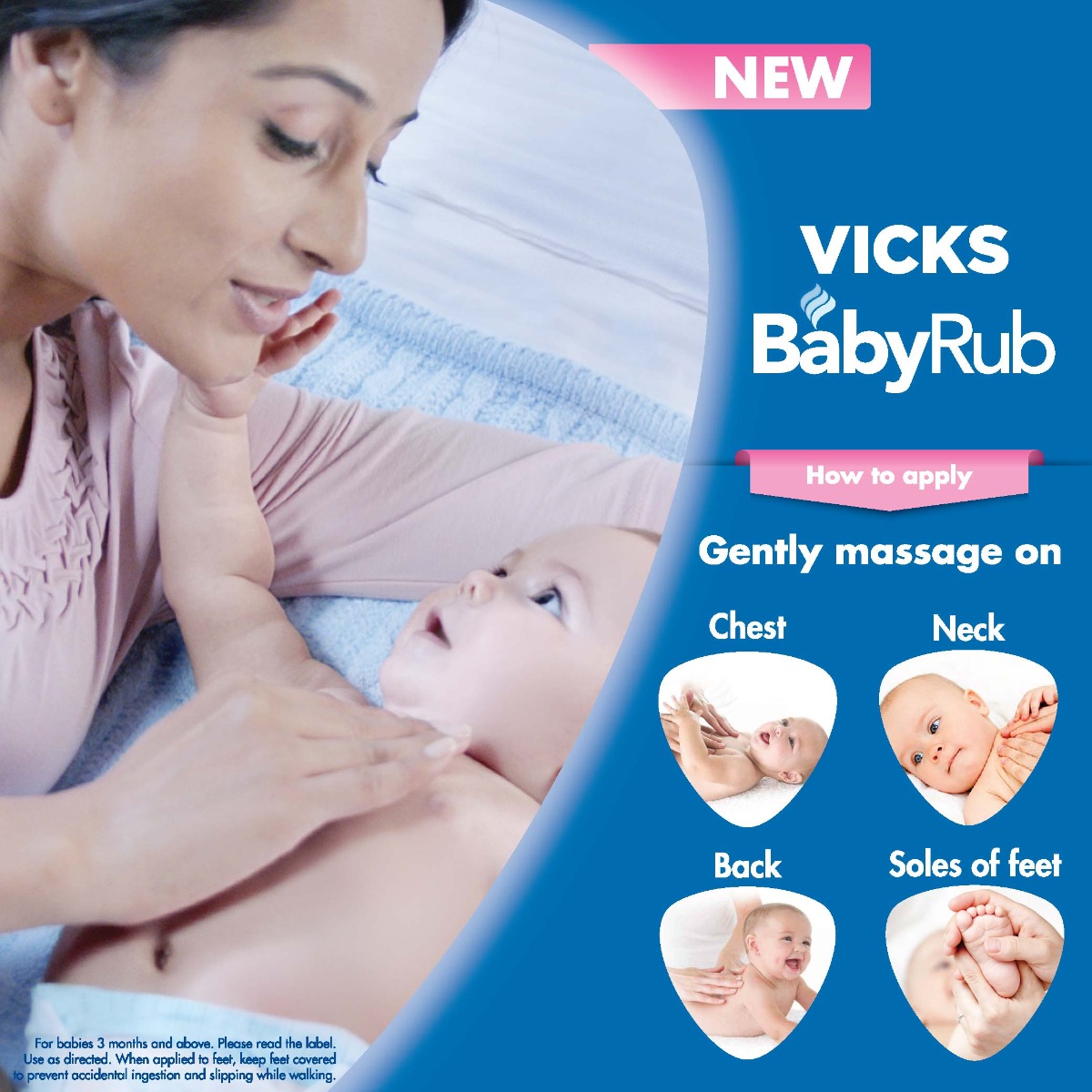 Vicks Baby Rub Balm, 50 ml Vicks Baby Rub Balm, 50 ml
