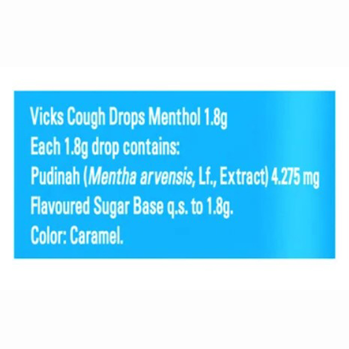 Vicks Menthol Cough Drops, 20 Count, Pack of 1