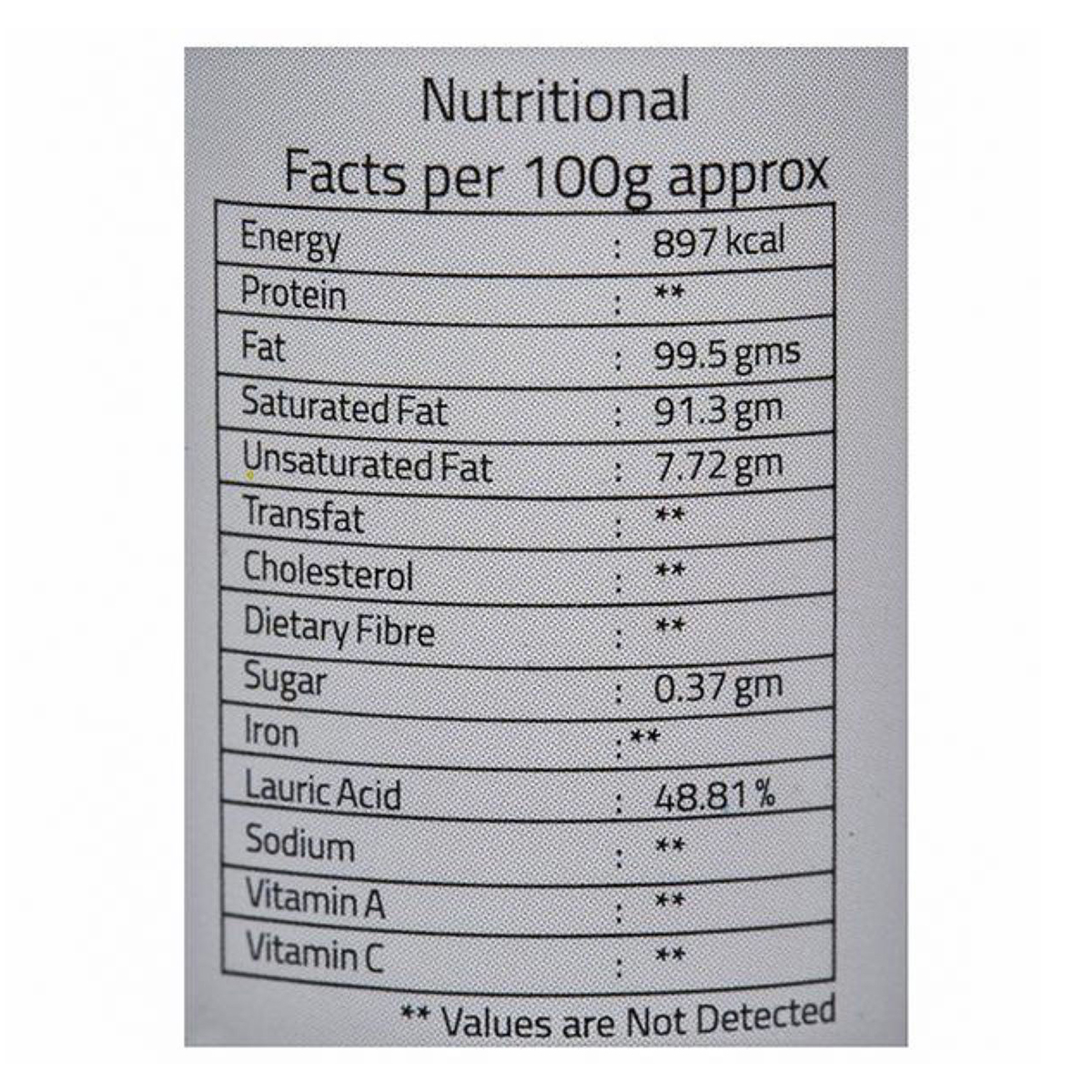 Virjeen Cold Pressed Raw Coconut Oil, 100 ml, Pack of 1 Virjeen Cold Pressed Raw Coconut Oil, 100 ml, Pack of 1