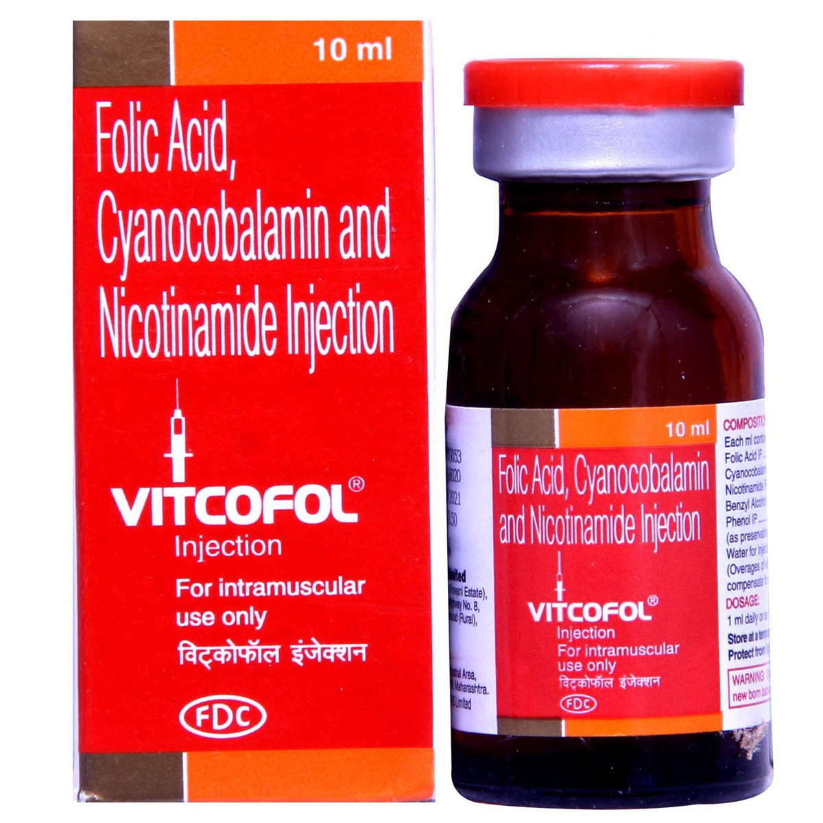 Buy Vitcofol Injection 10 ml Online