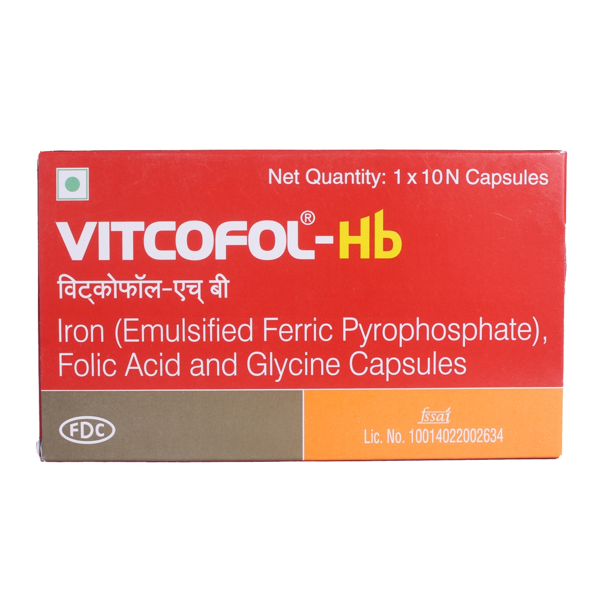 Buy Vitcofol-HB Capsule 10's Online