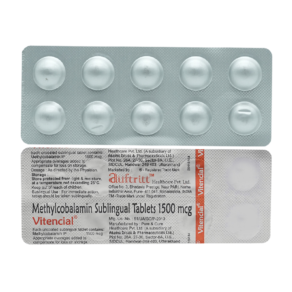 Vitencial Tablet 10's, Pack of 10 TabletS Vitencial Tablet 10's, Pack of 10 TabletS