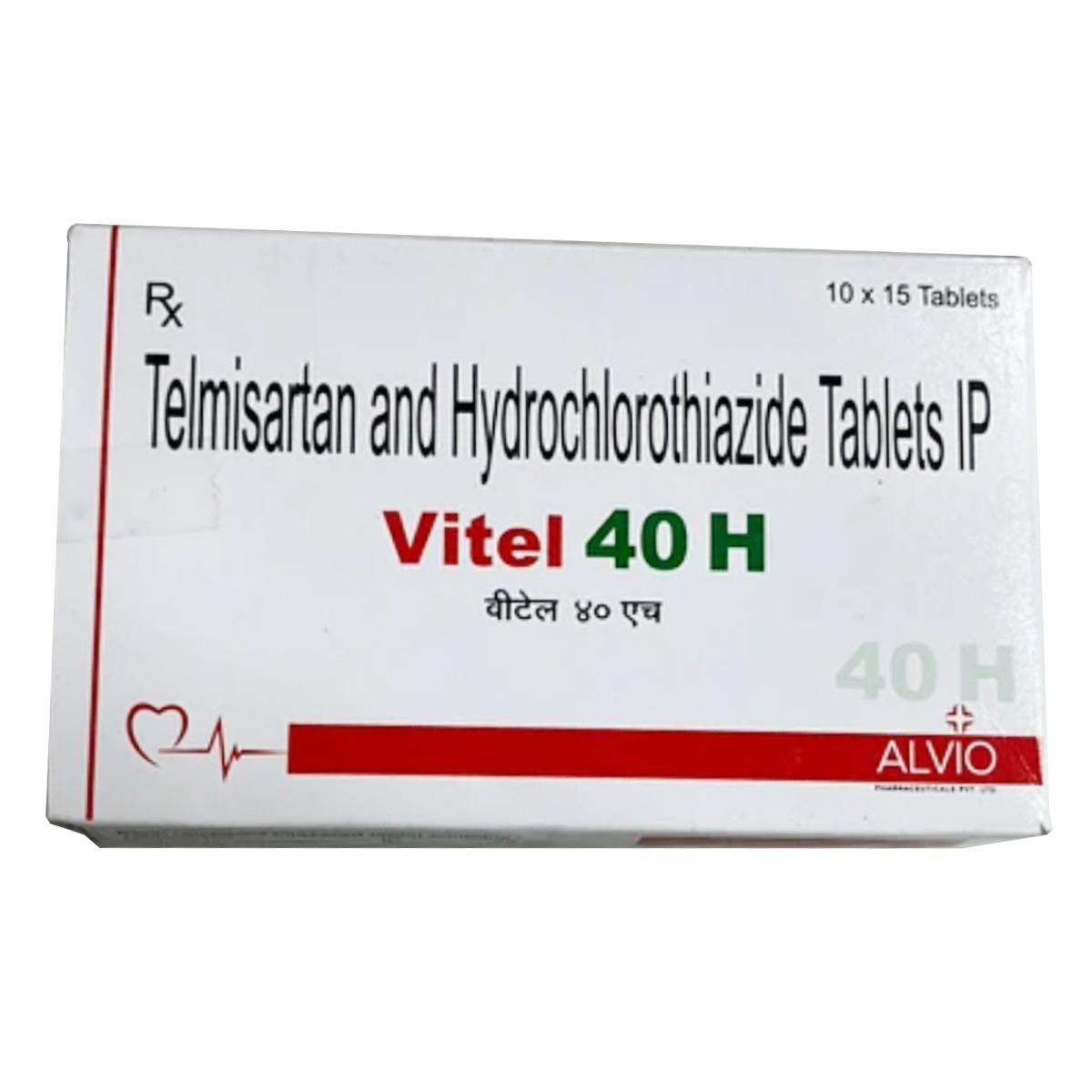 Vitel 40 H Tablet 15's, Pack of 15 TABLETS Vitel 40 H Tablet 15's, Pack of 15 TABLETS