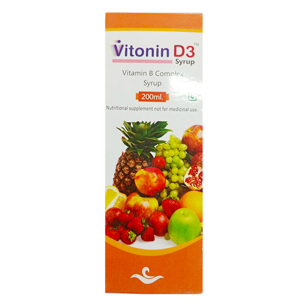 Vitonin D3 Syrup 200 ml, Pack of 1 Vitonin D3 Syrup 200 ml, Pack of 1