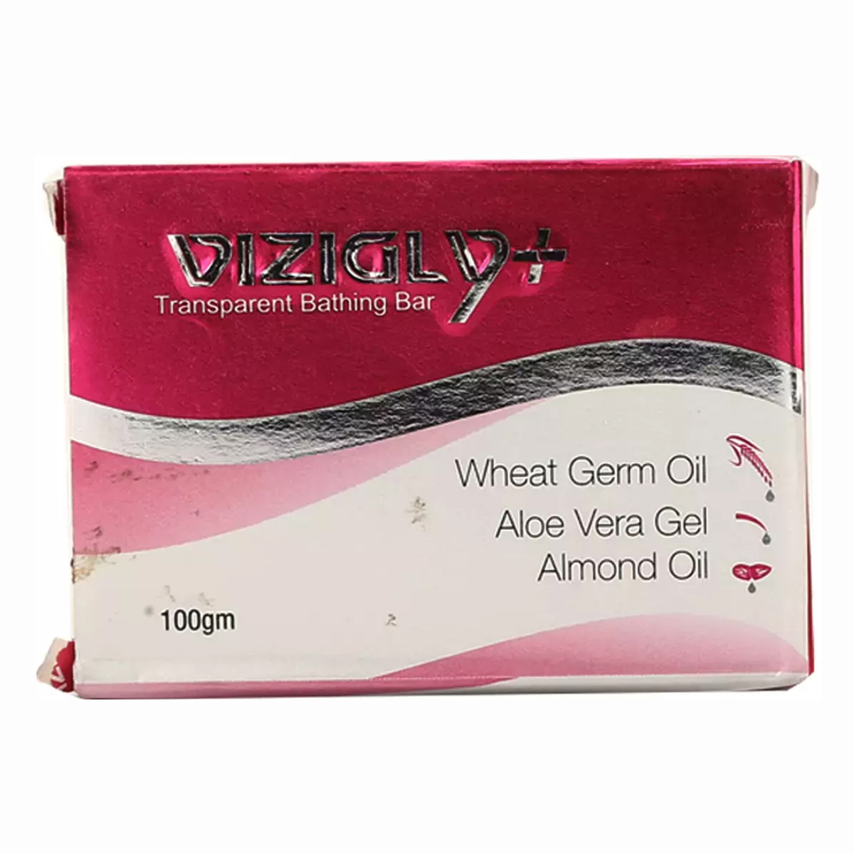 Vizigly Plus Soap 100 gm | Wheat Germ Oil, Aloe Vera & Almond Oil, Pack of 1 Vizigly Plus Soap 100 gm | Wheat Germ Oil, Aloe Vera & Almond Oil, Pack of 1